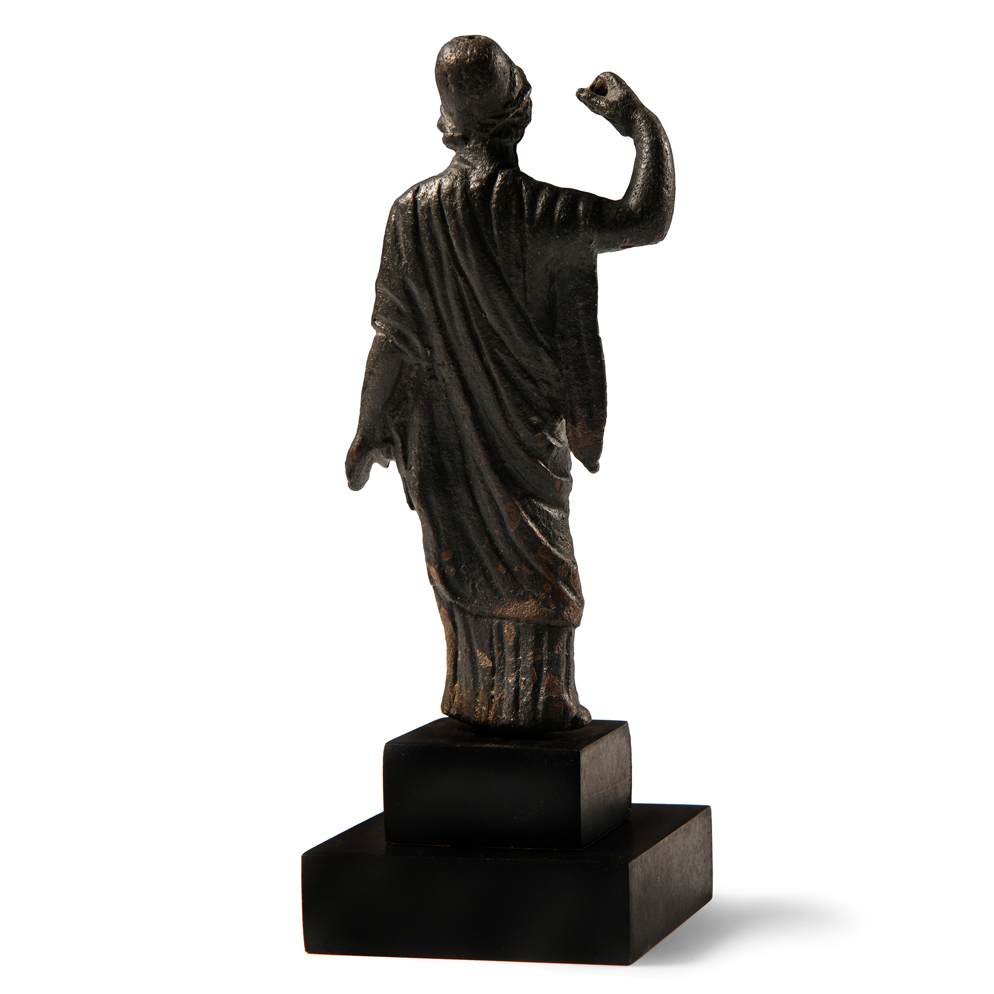 Roman Bronze Statuette of Athena
