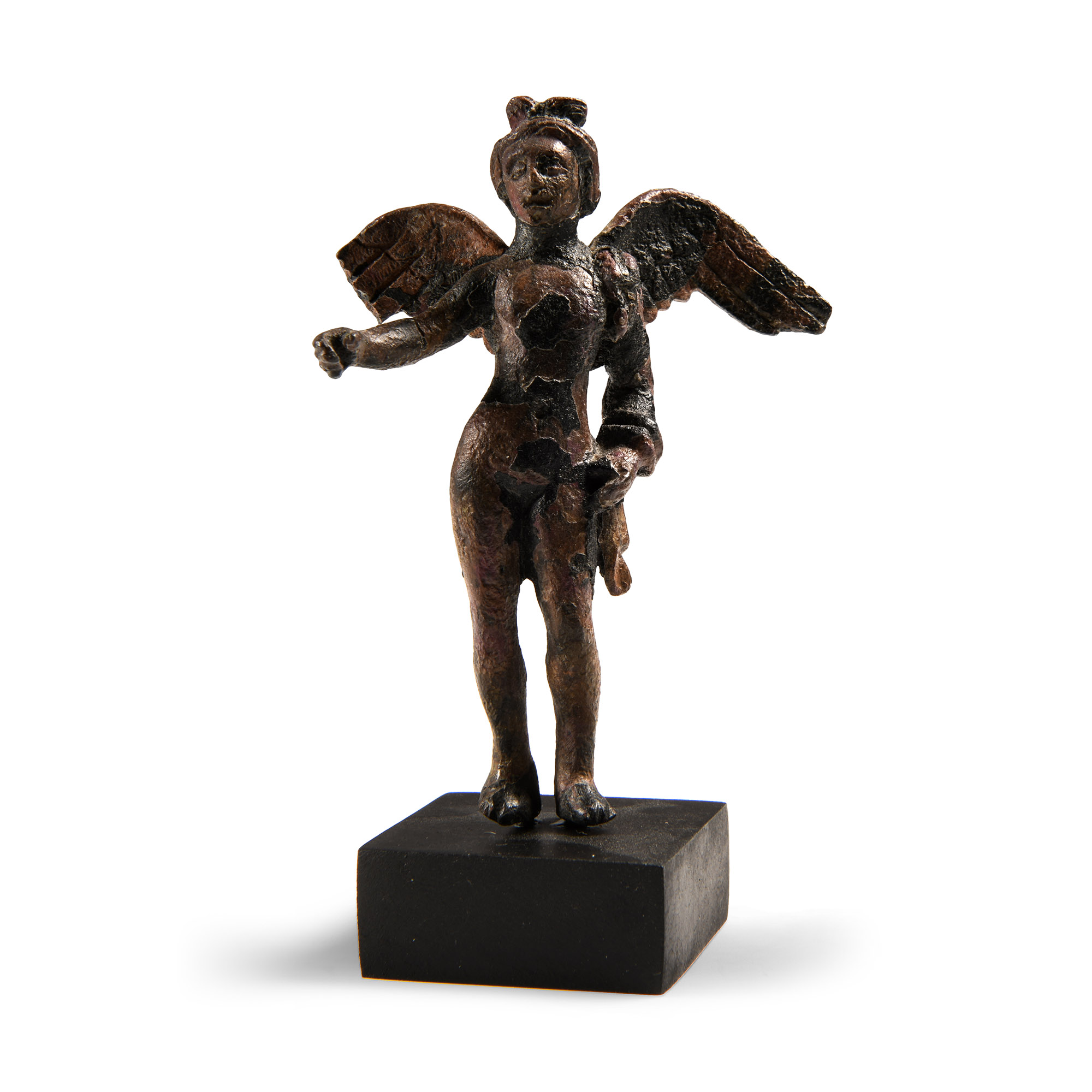 Roman Bronze Statuette of the Goddess Eos