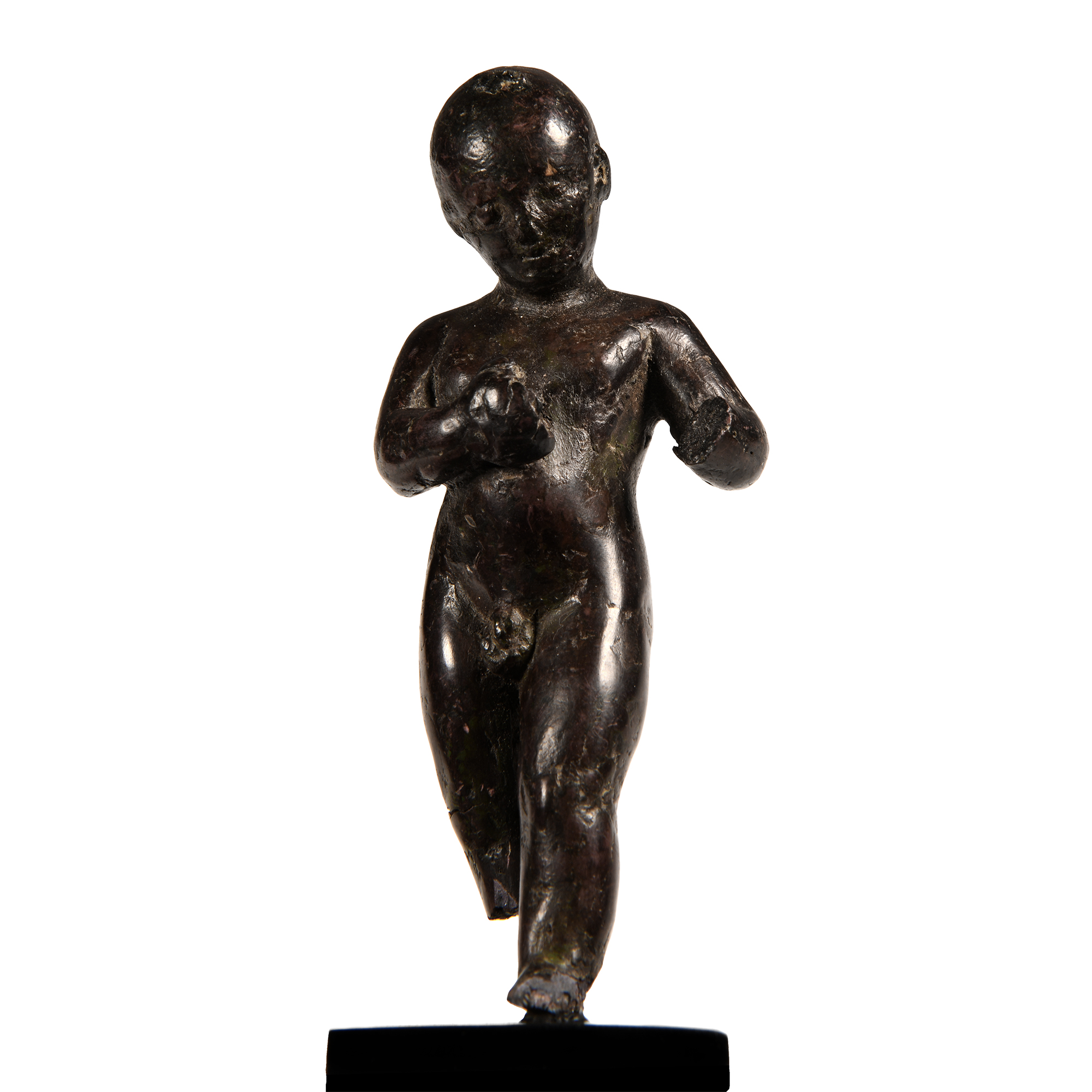 Roman Bronze Harpocrates Statuette