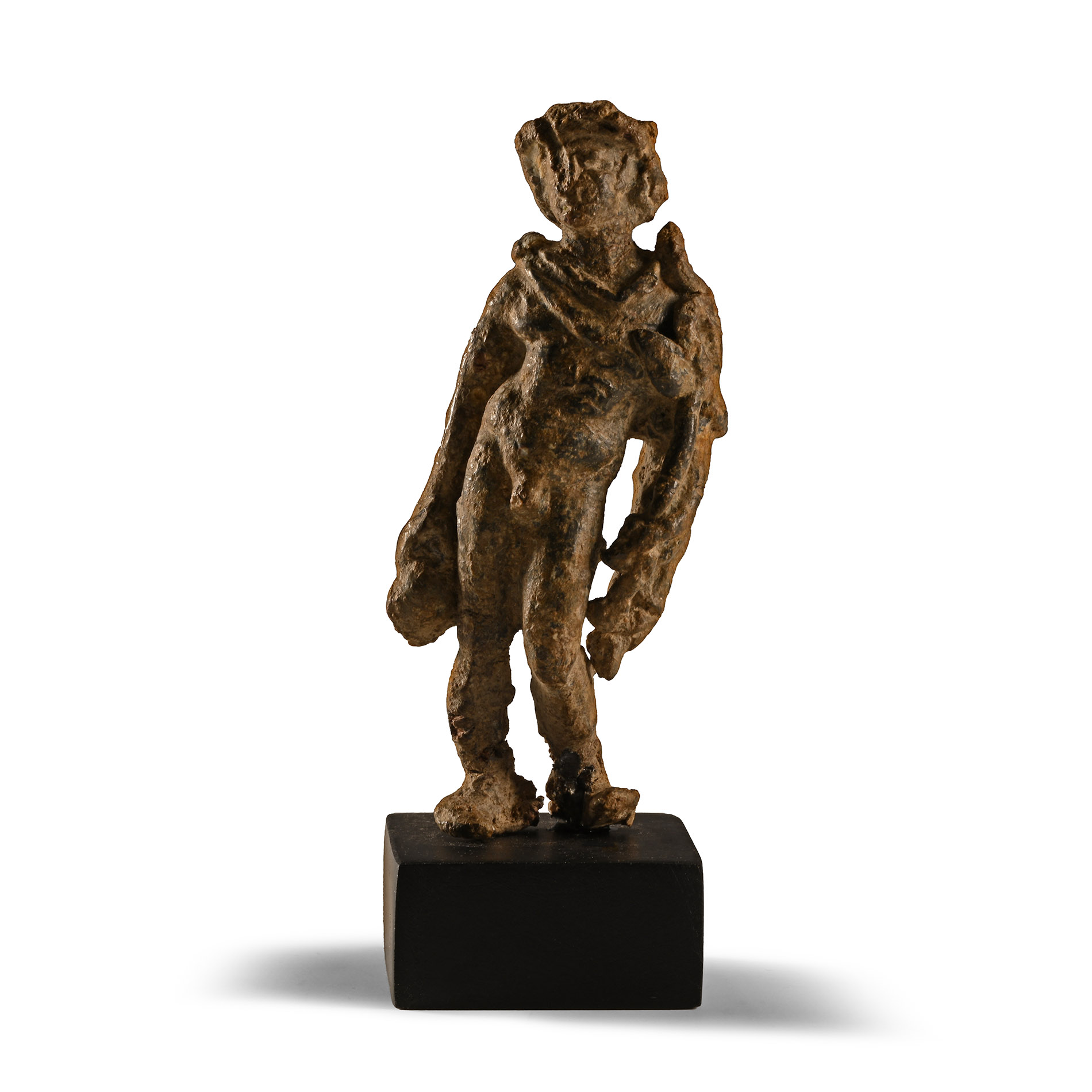 Roman Lead Statuette of Mercury