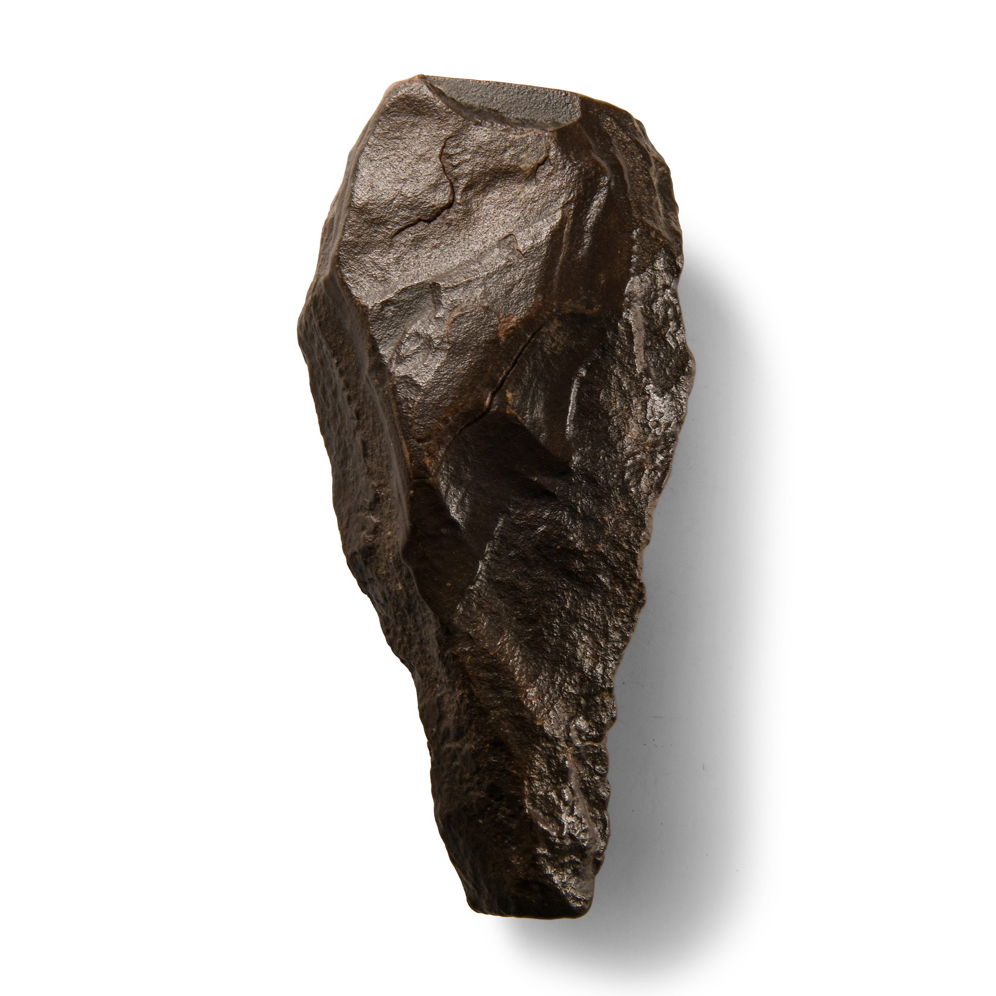 Stone Age Pointed Knapped Stone Hand Axe