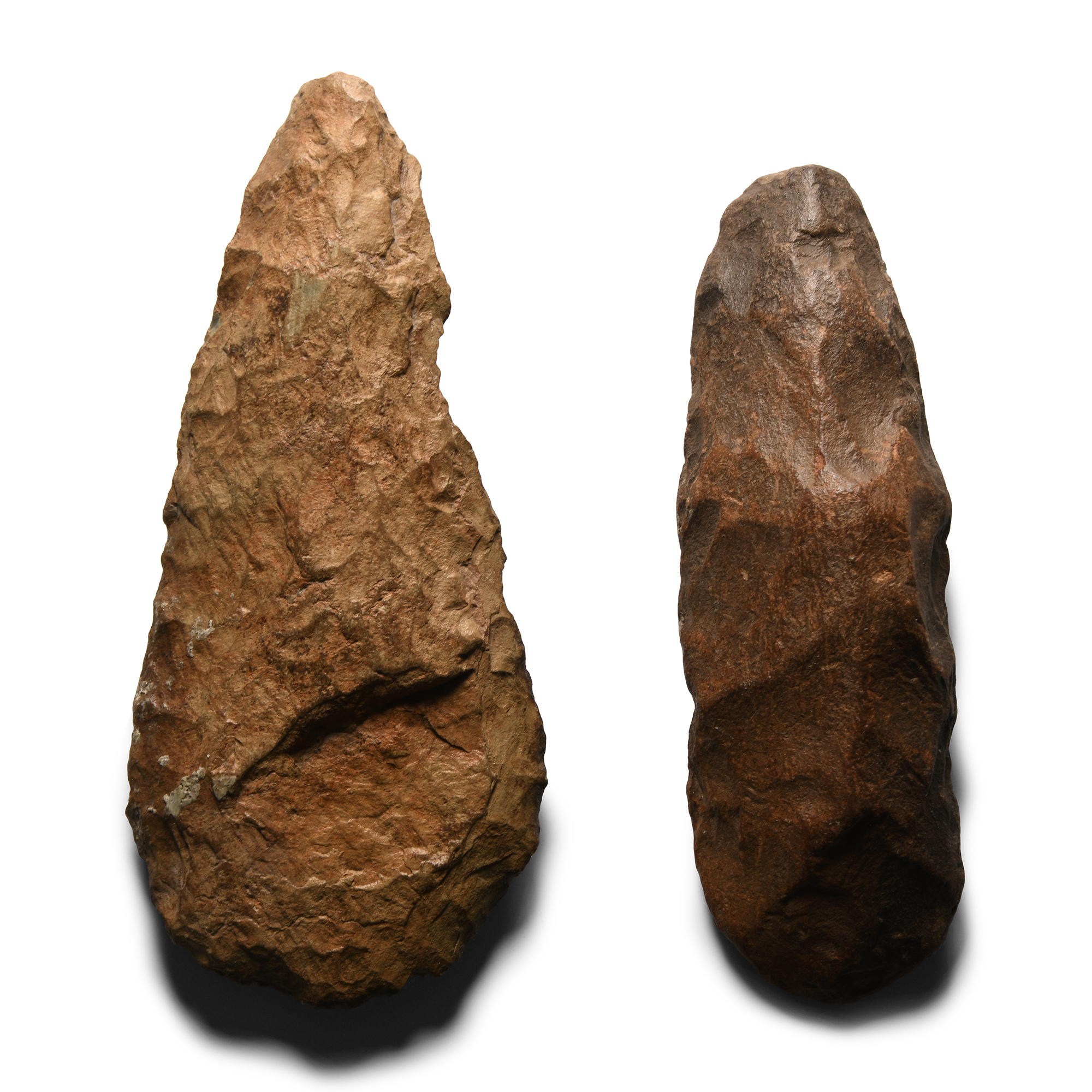 Stone Age Knapped Hand Axe Group