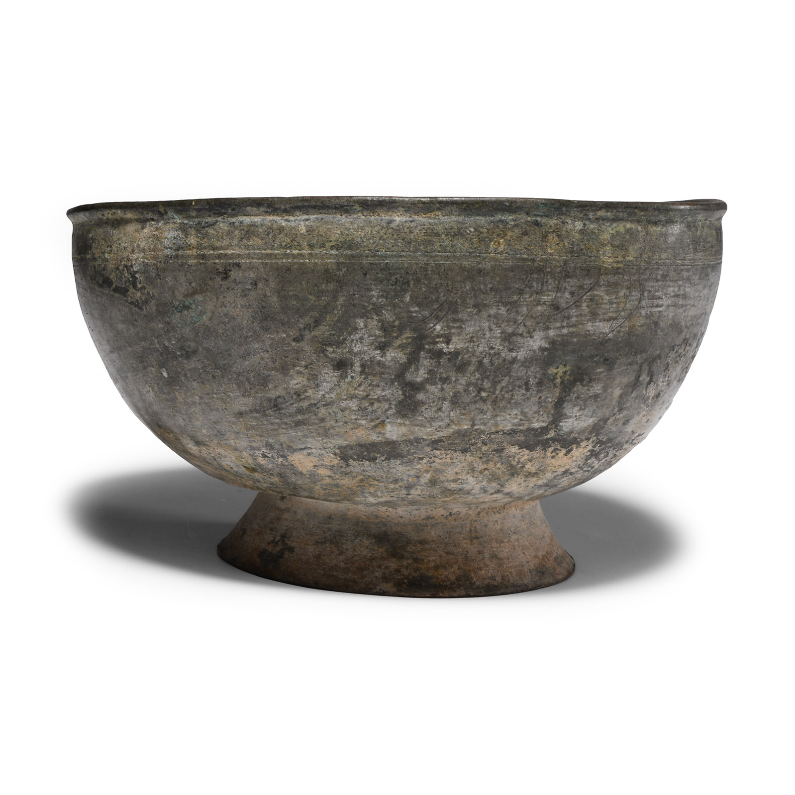 Late Roman Tinned Bronze Bowl