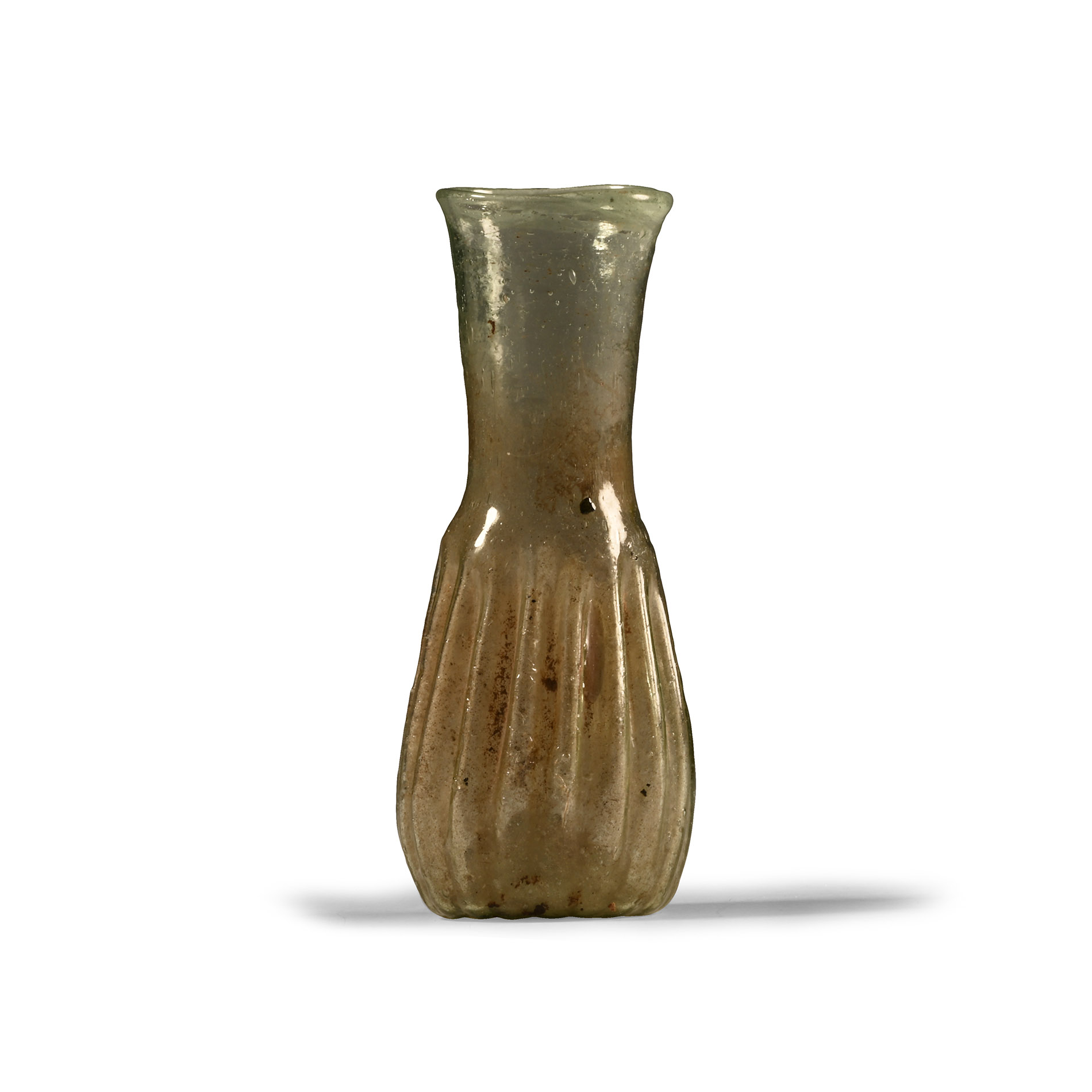 Roman Green Glass Vessel