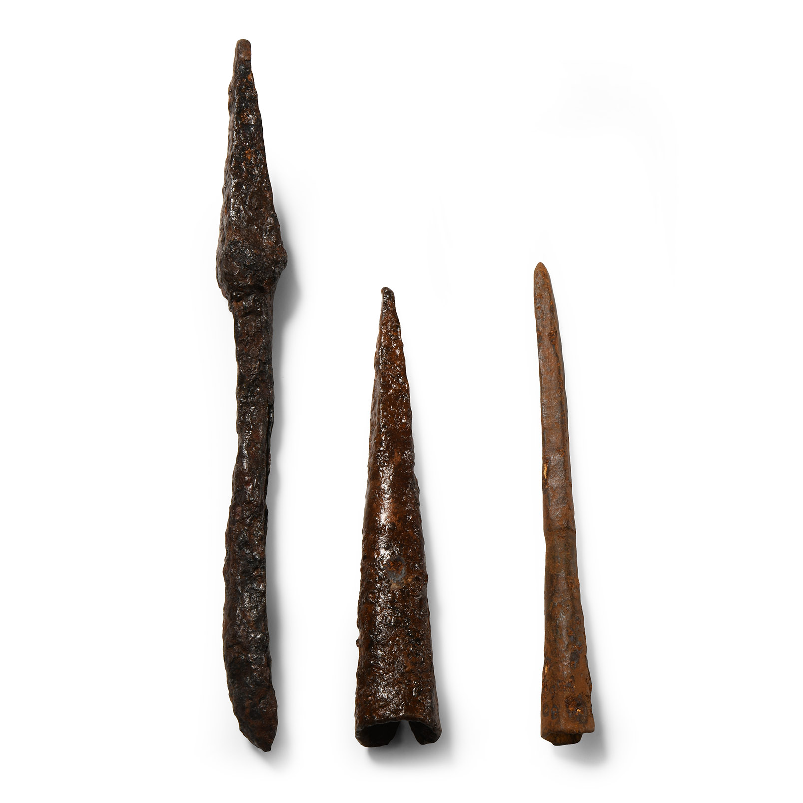 Roman Iron Ferrules and Javelin Head Group