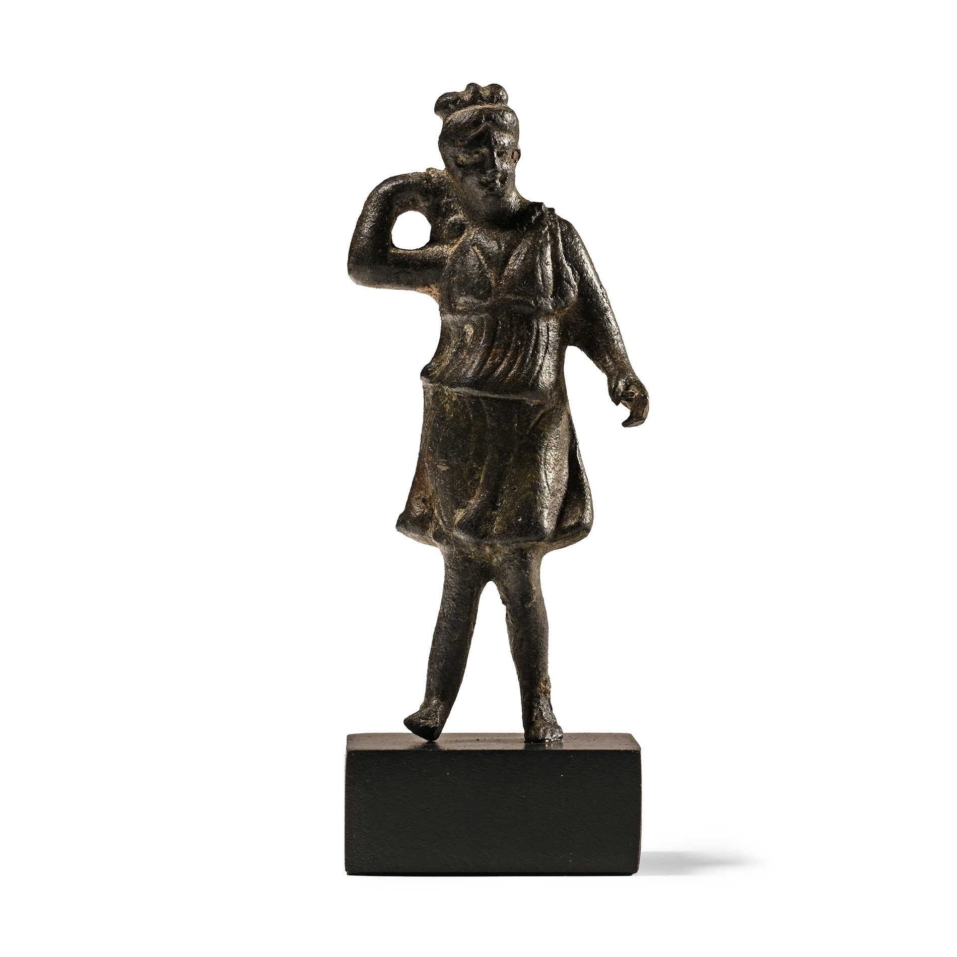 Roman Bronze Statuette of Diana