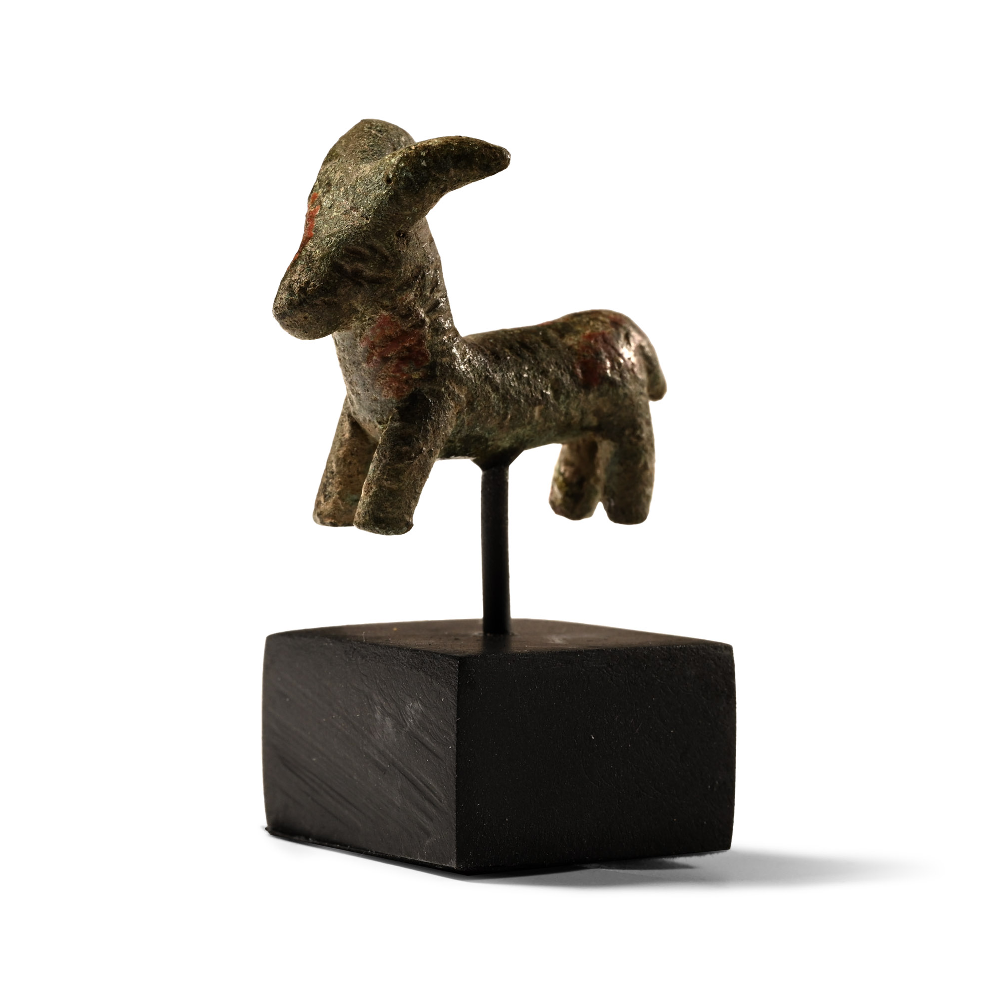 Western Asiatic Bronze Ram Statuette