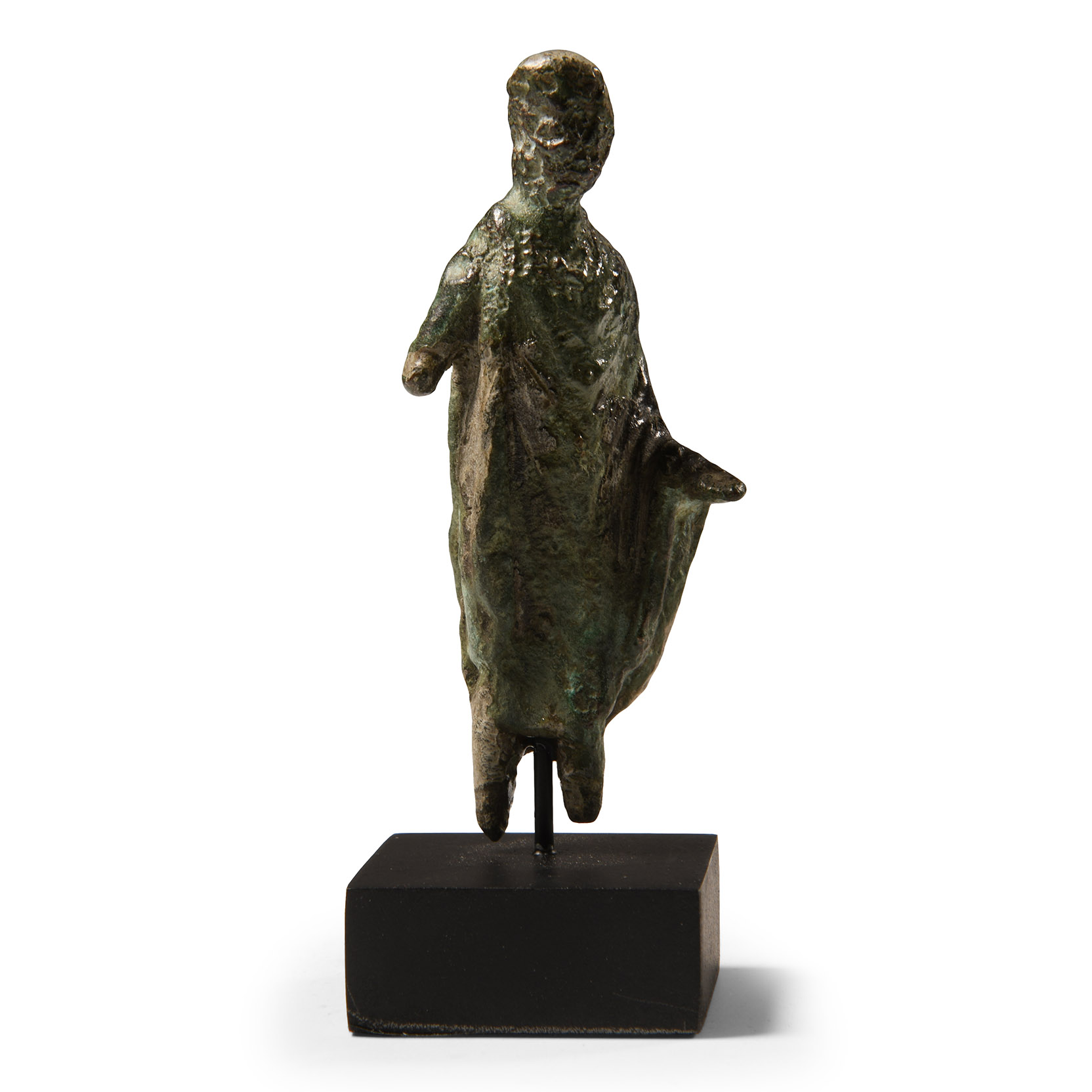 Roman Bronze Genius Statuette