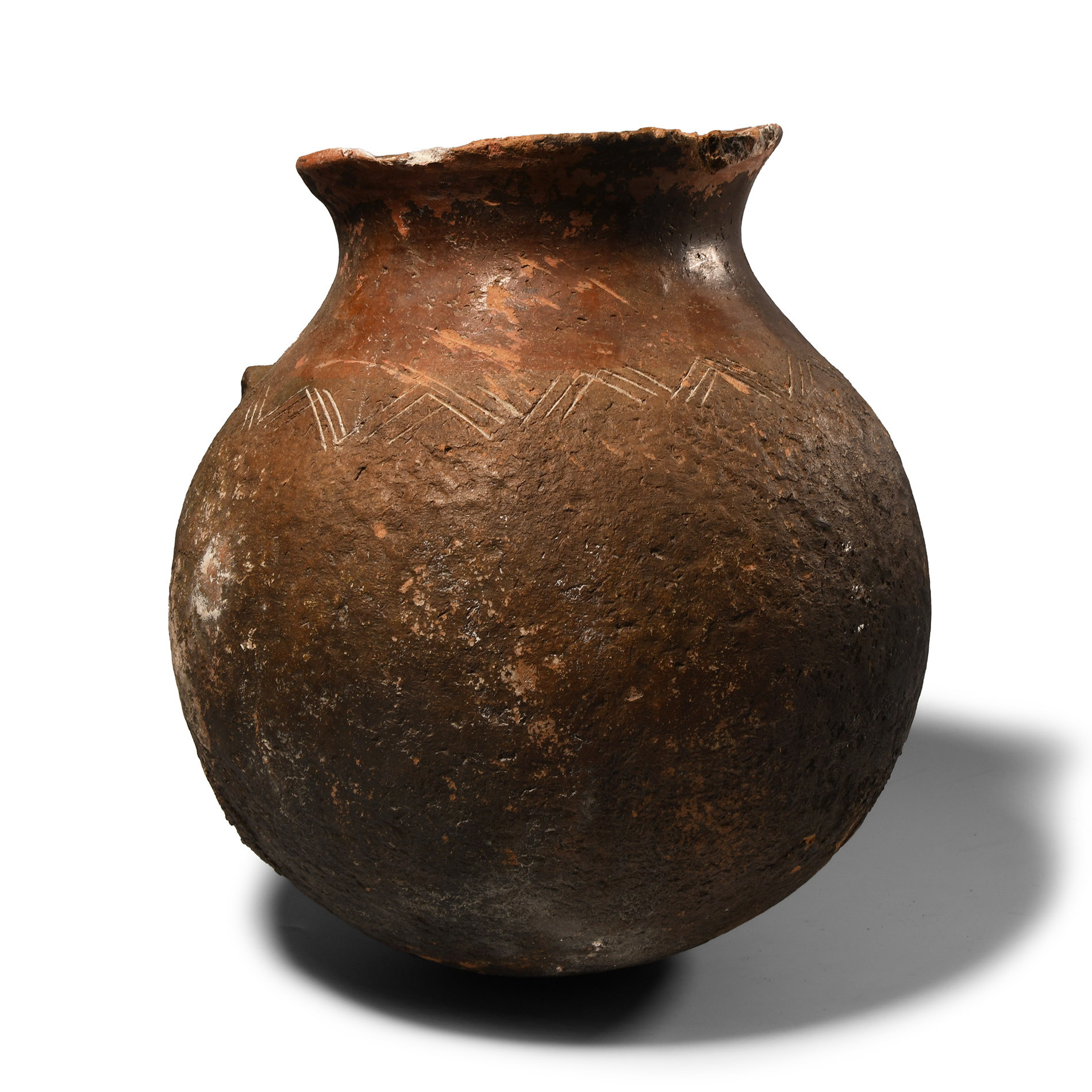 Large Cypriot Brown Ware Storage Jar