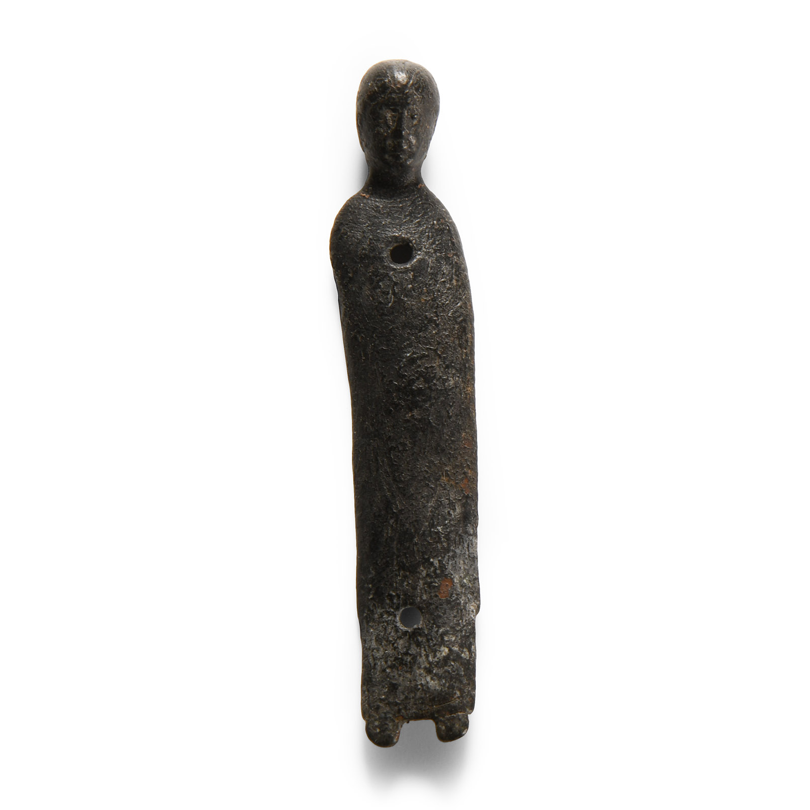 Medieval Bronze Limoges Saint