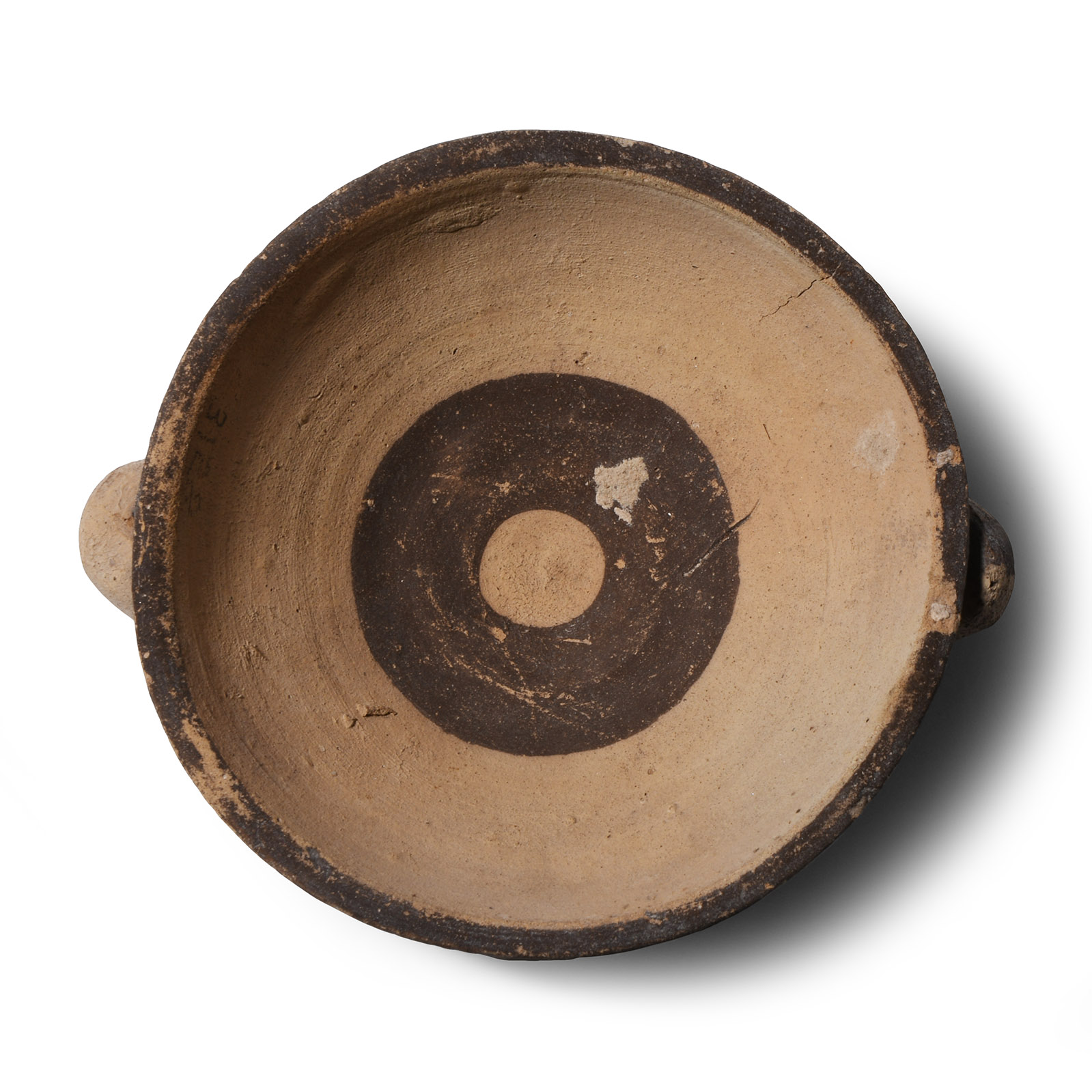 Cypriot Painted Terracotta Dish