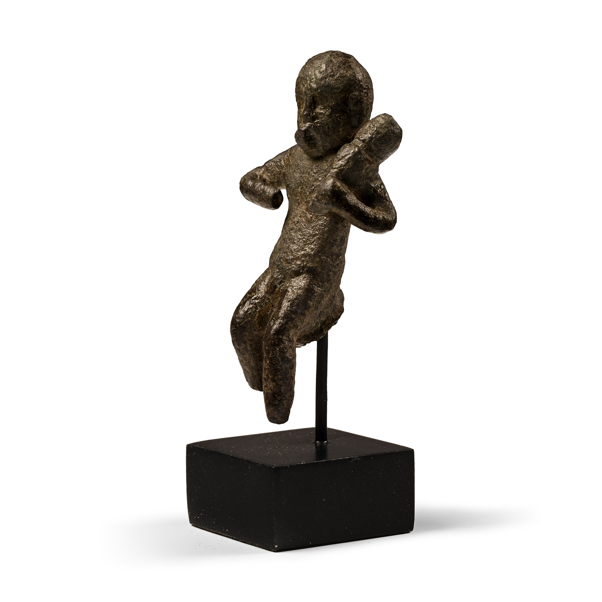 Iron Age Celtic Bronze Naked Male Figure