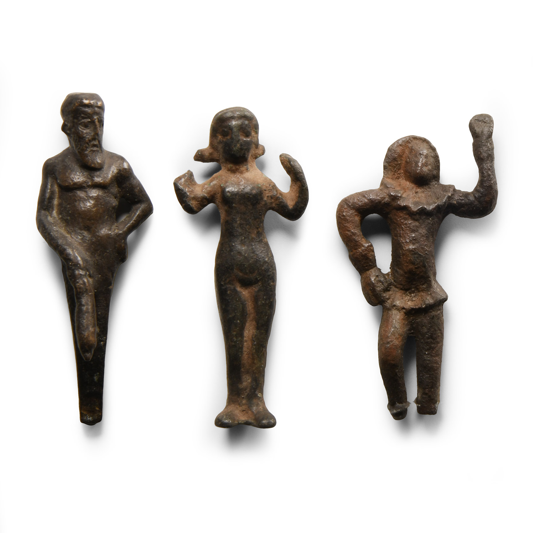 Bronze Statuette Group