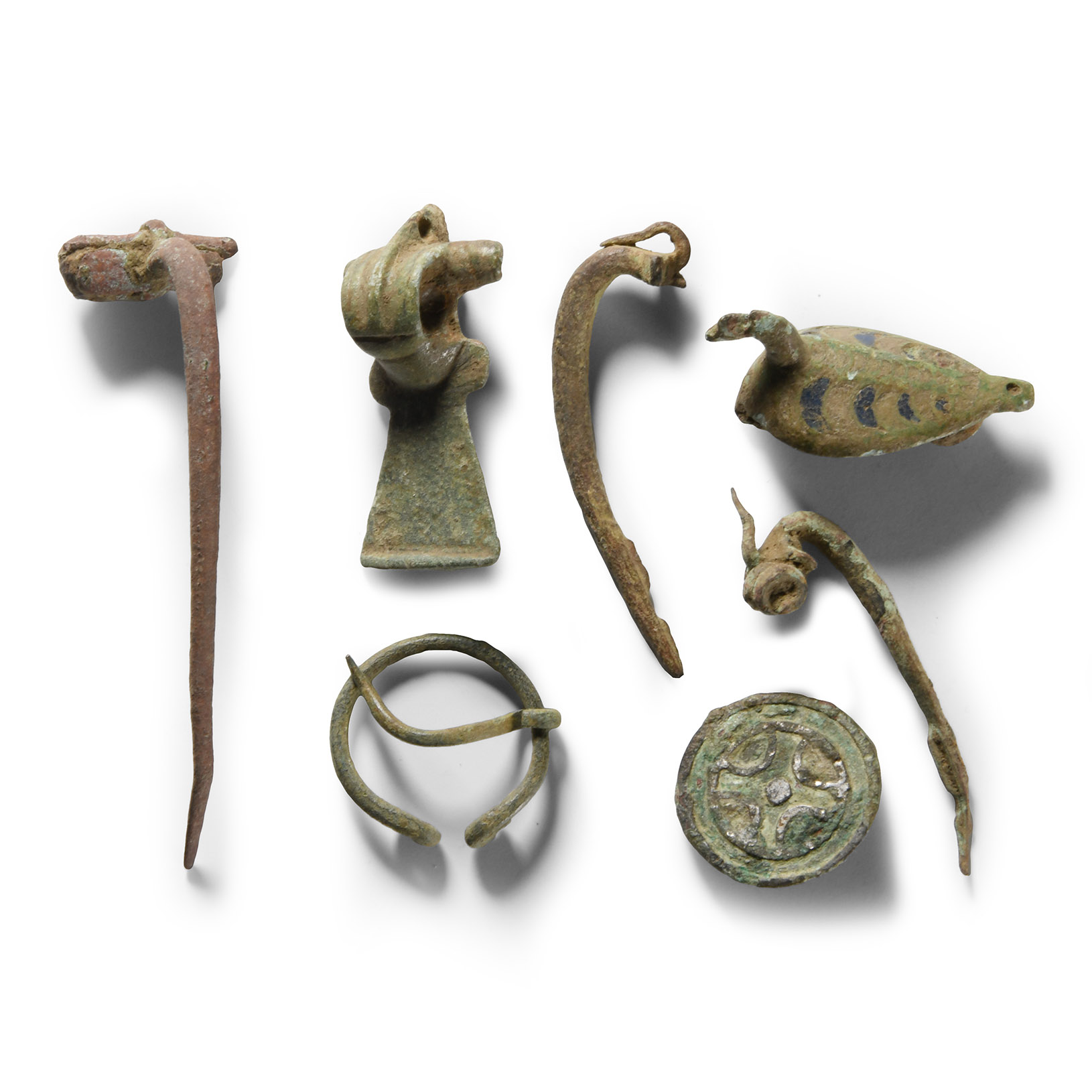 Romano-British 'Gloucestershire' Mixed Brooch Collection