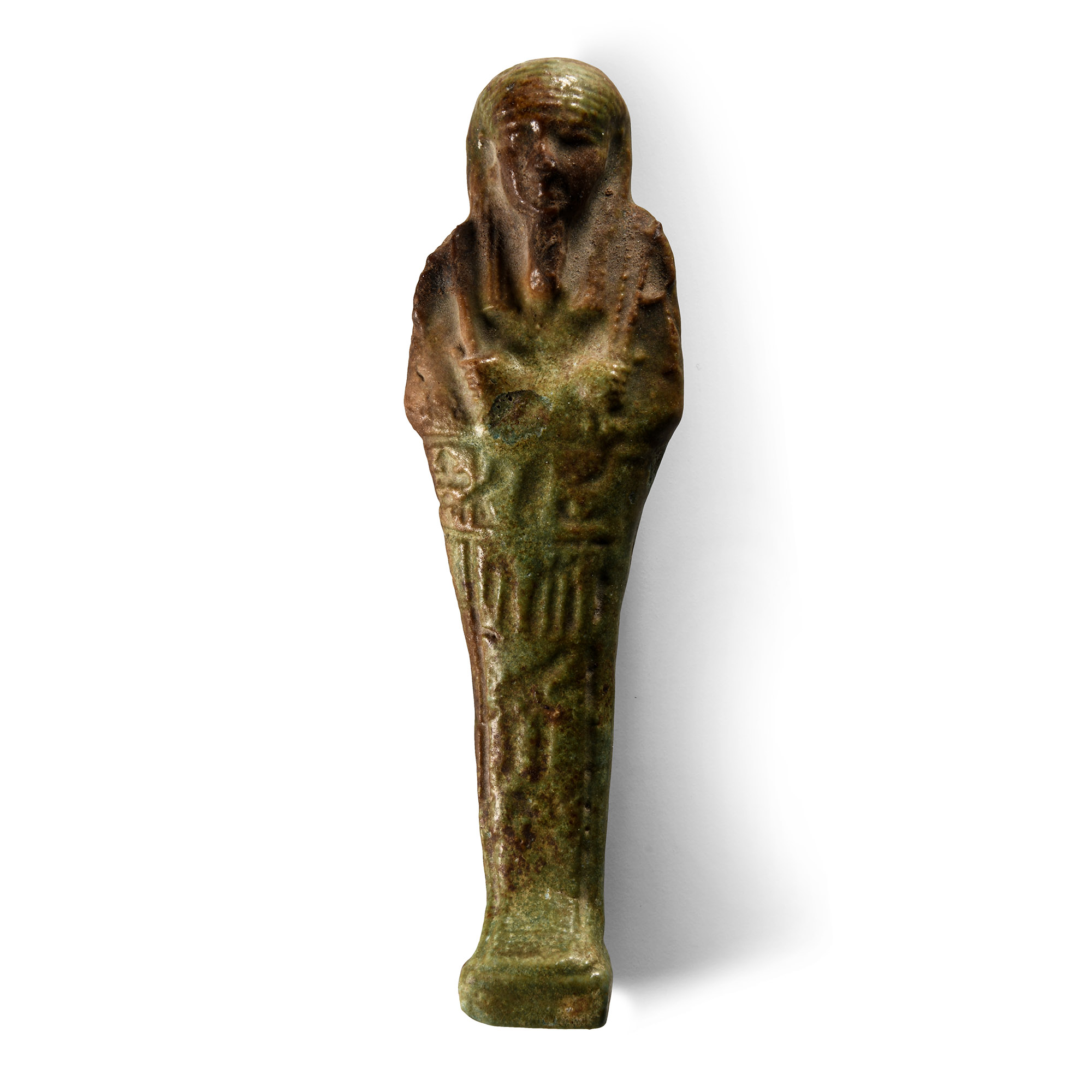 Egyptian Green Glazed Shabti