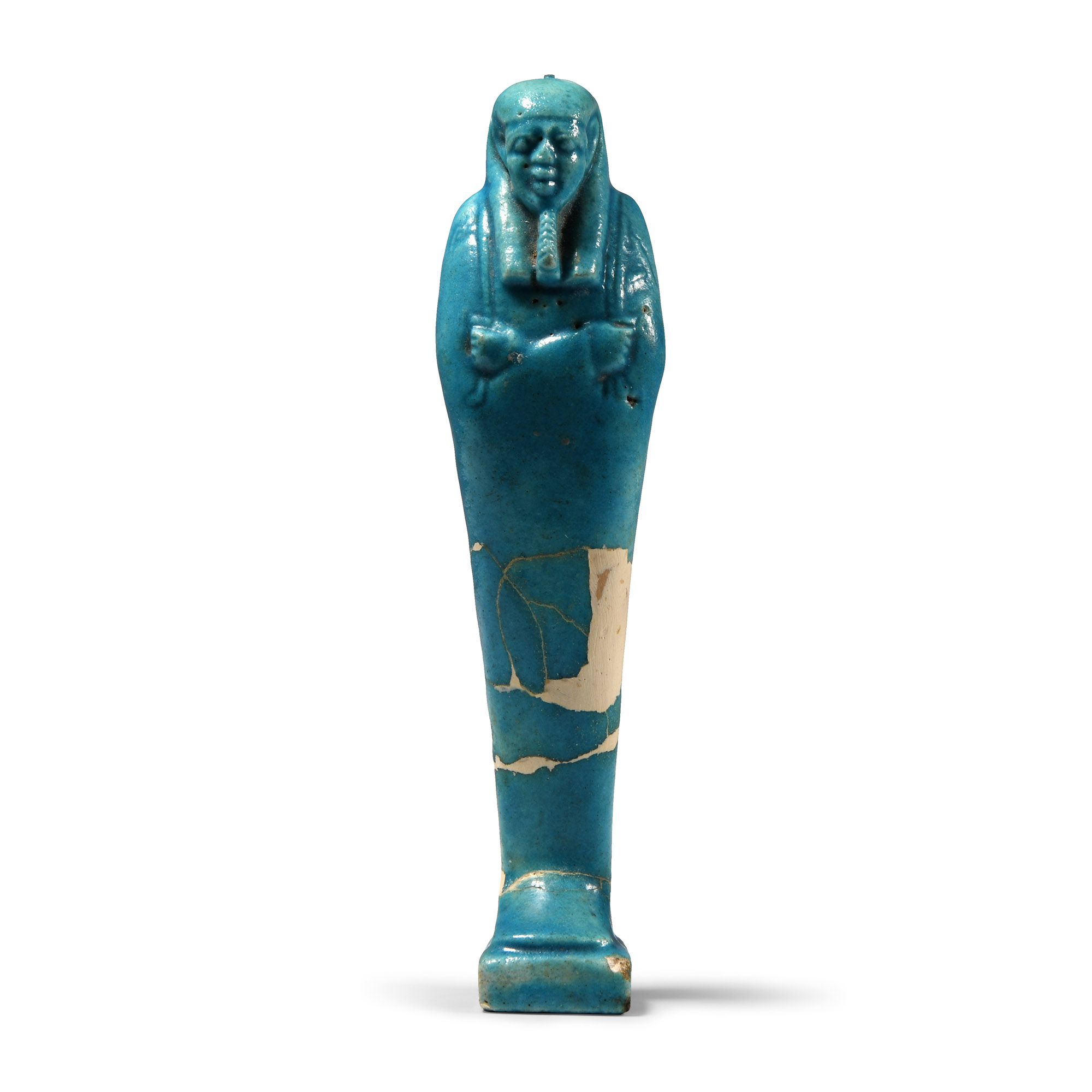 Egyptian Blue Glazed Shabti
