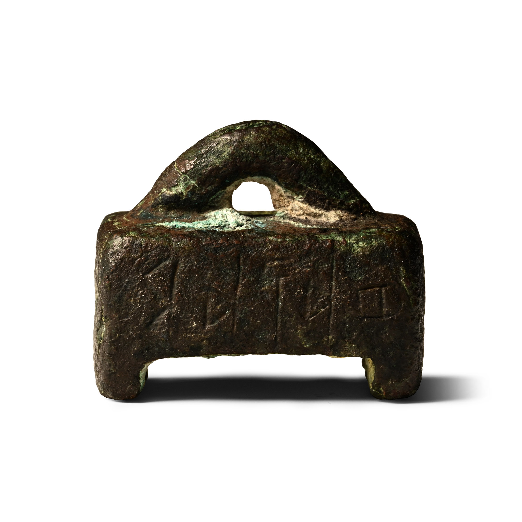 Roman Bronze Epigraphic Codex Ansatus Model