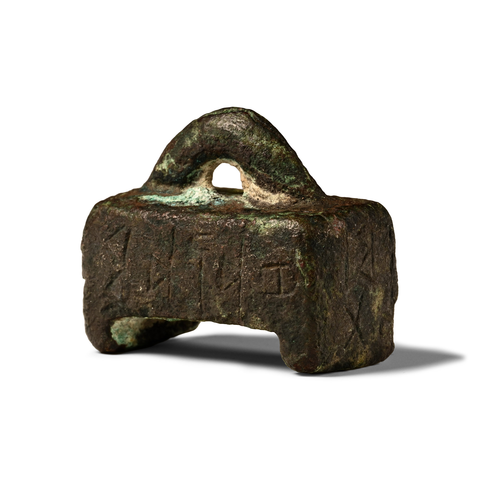 Roman Bronze Epigraphic Codex Ansatus Model