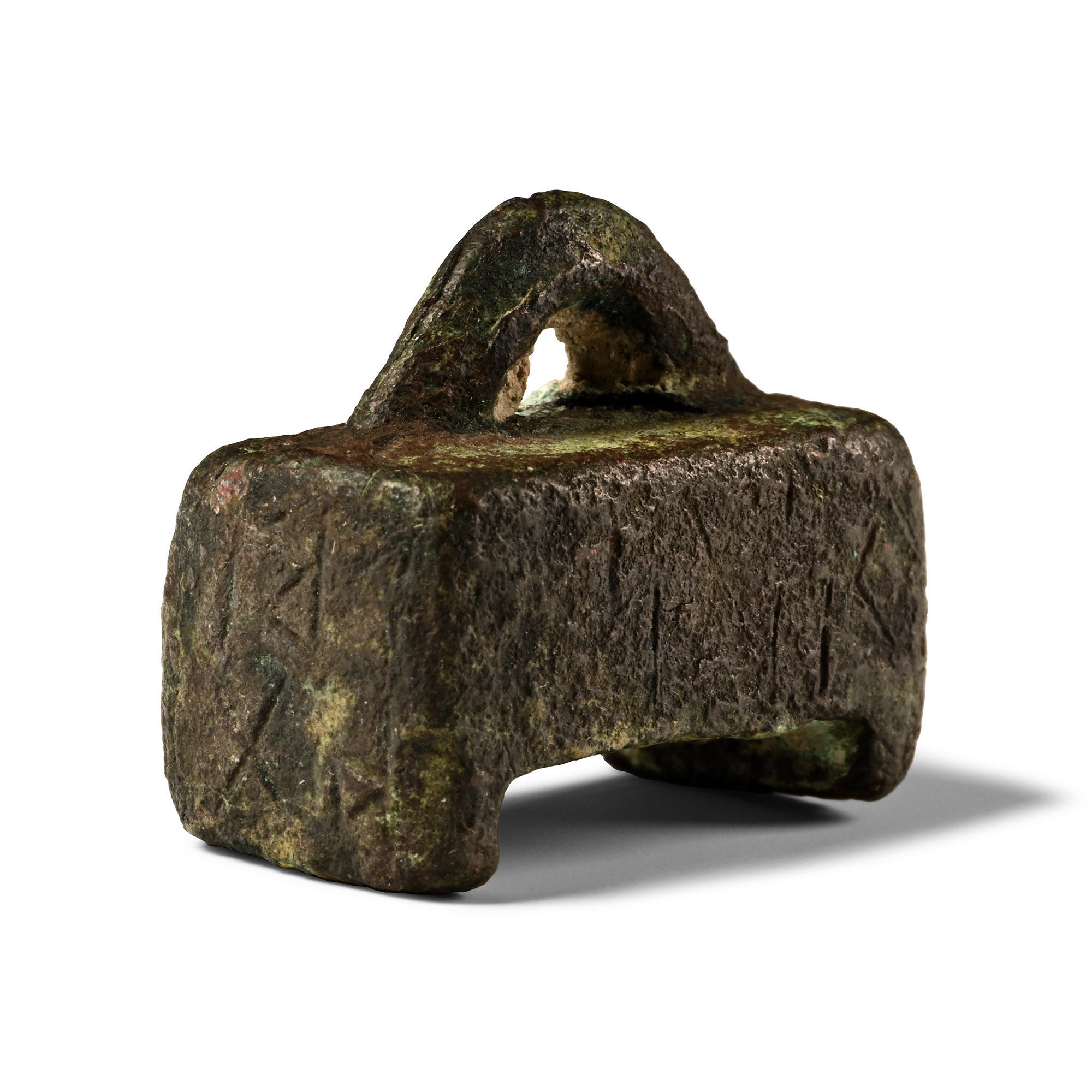 Roman Bronze Epigraphic Codex Ansatus Model