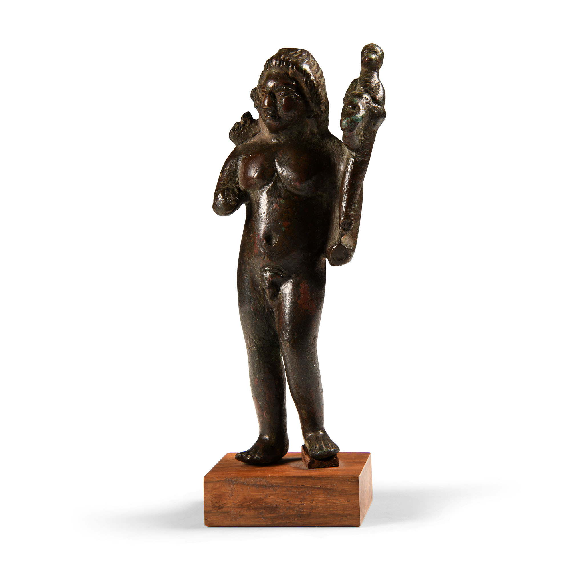 Graeco-Roman Bronze Harpocrates Figure