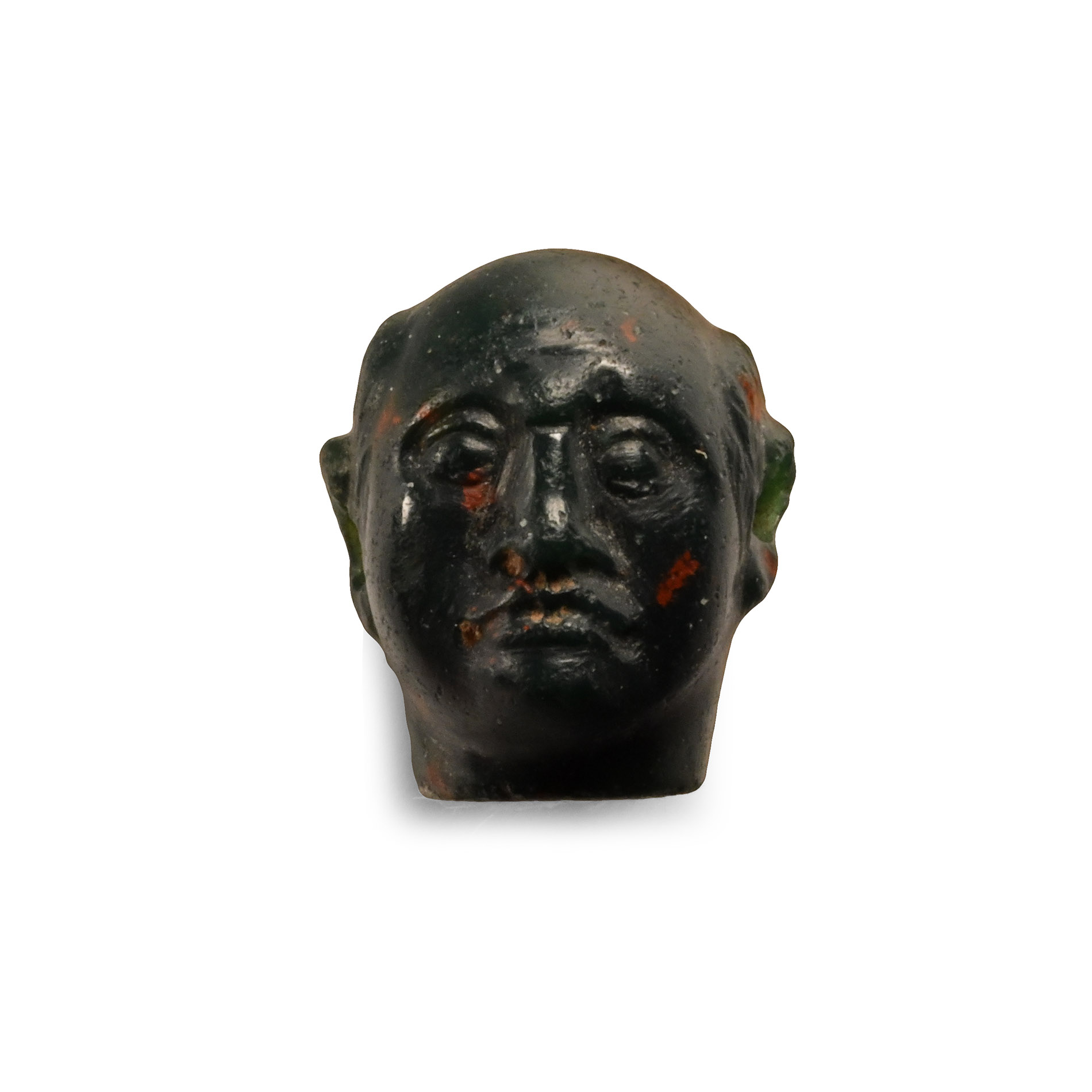 Roman Head of a Philosopher Bead