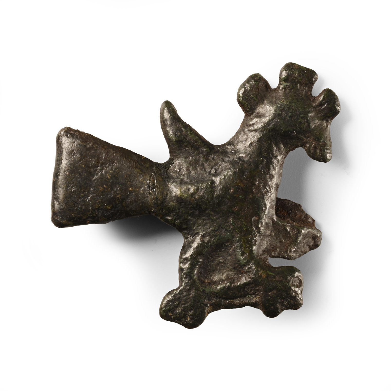 Viking Bronze Bird Brooch