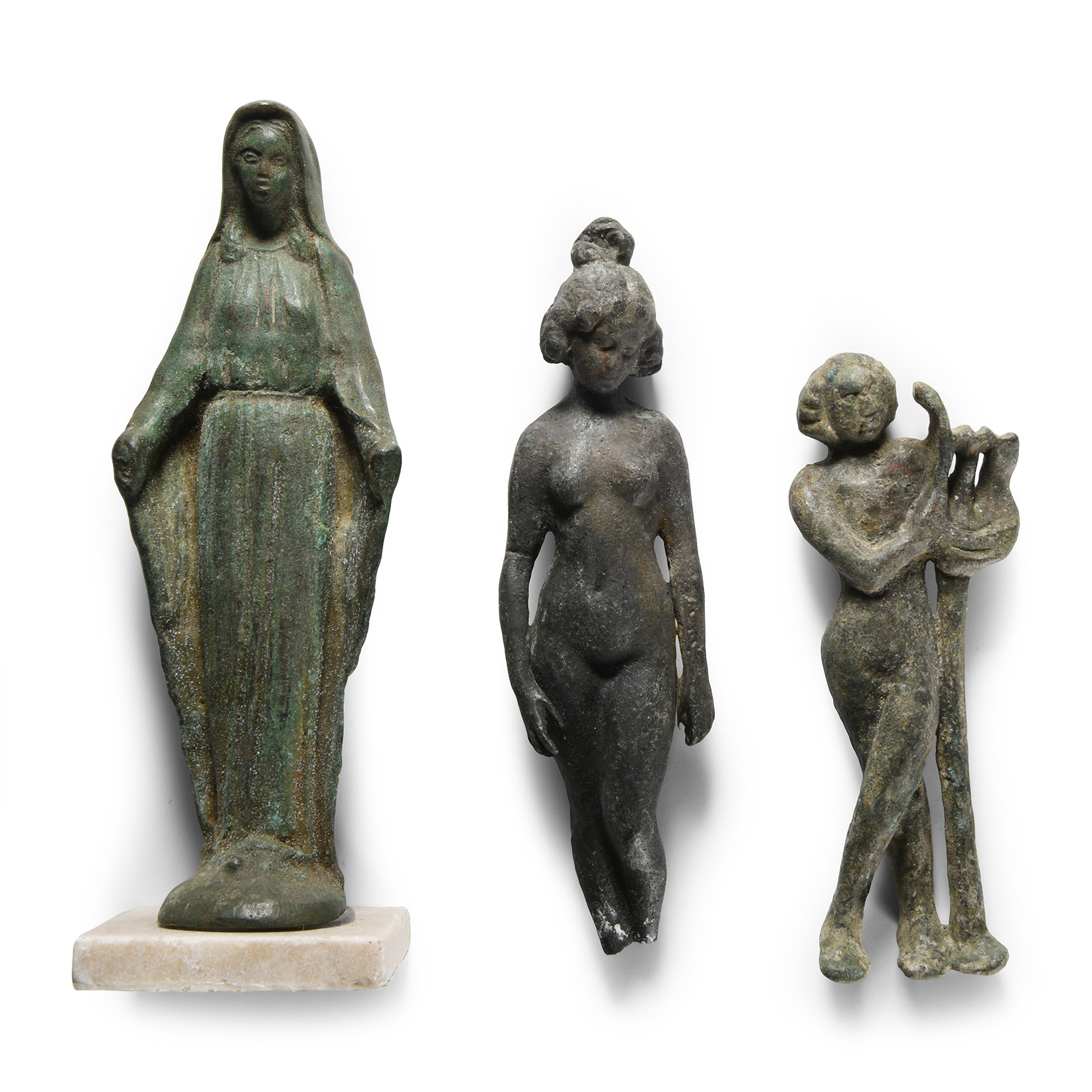 Bronze Statuette Group