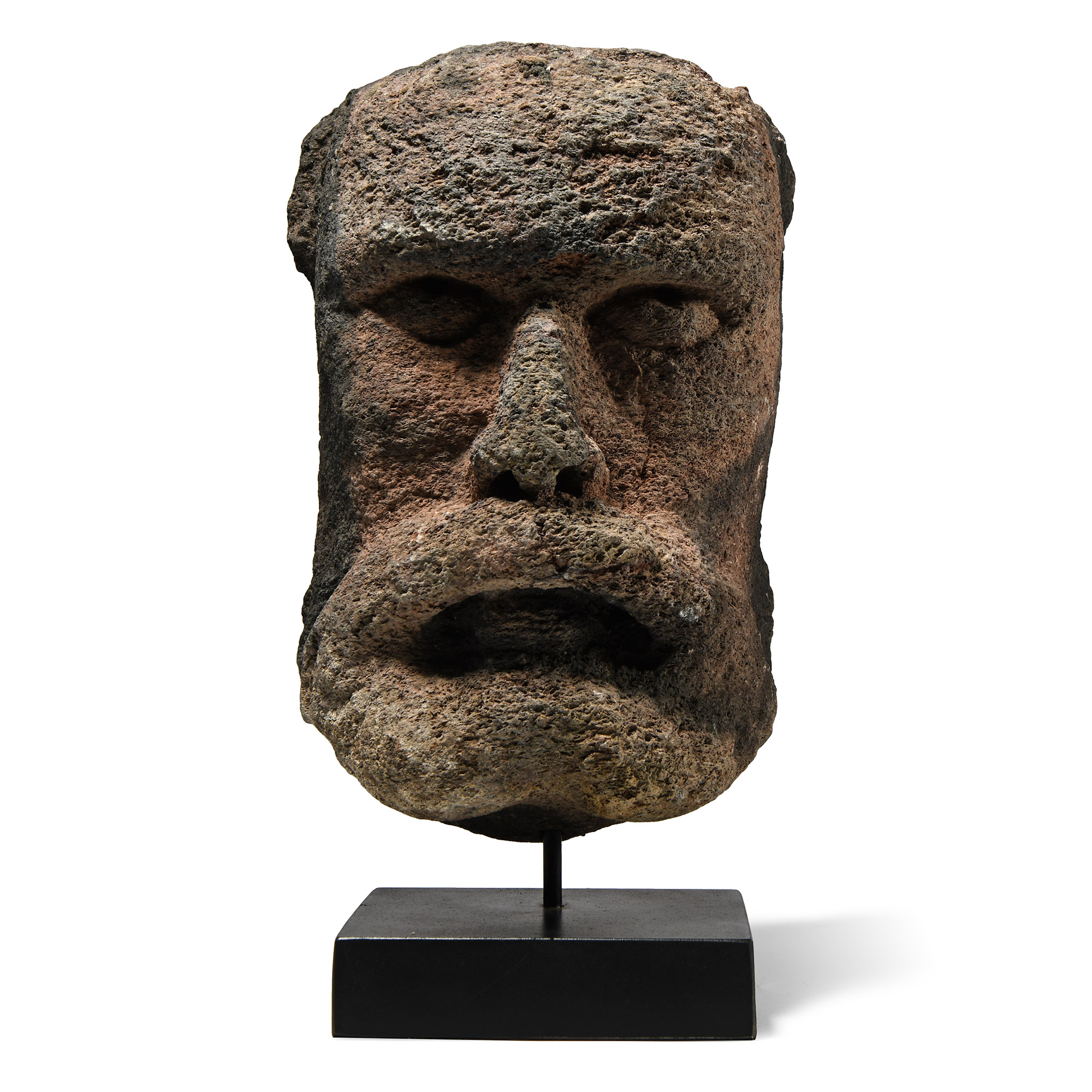 Celtic Style Bearded Stone Head