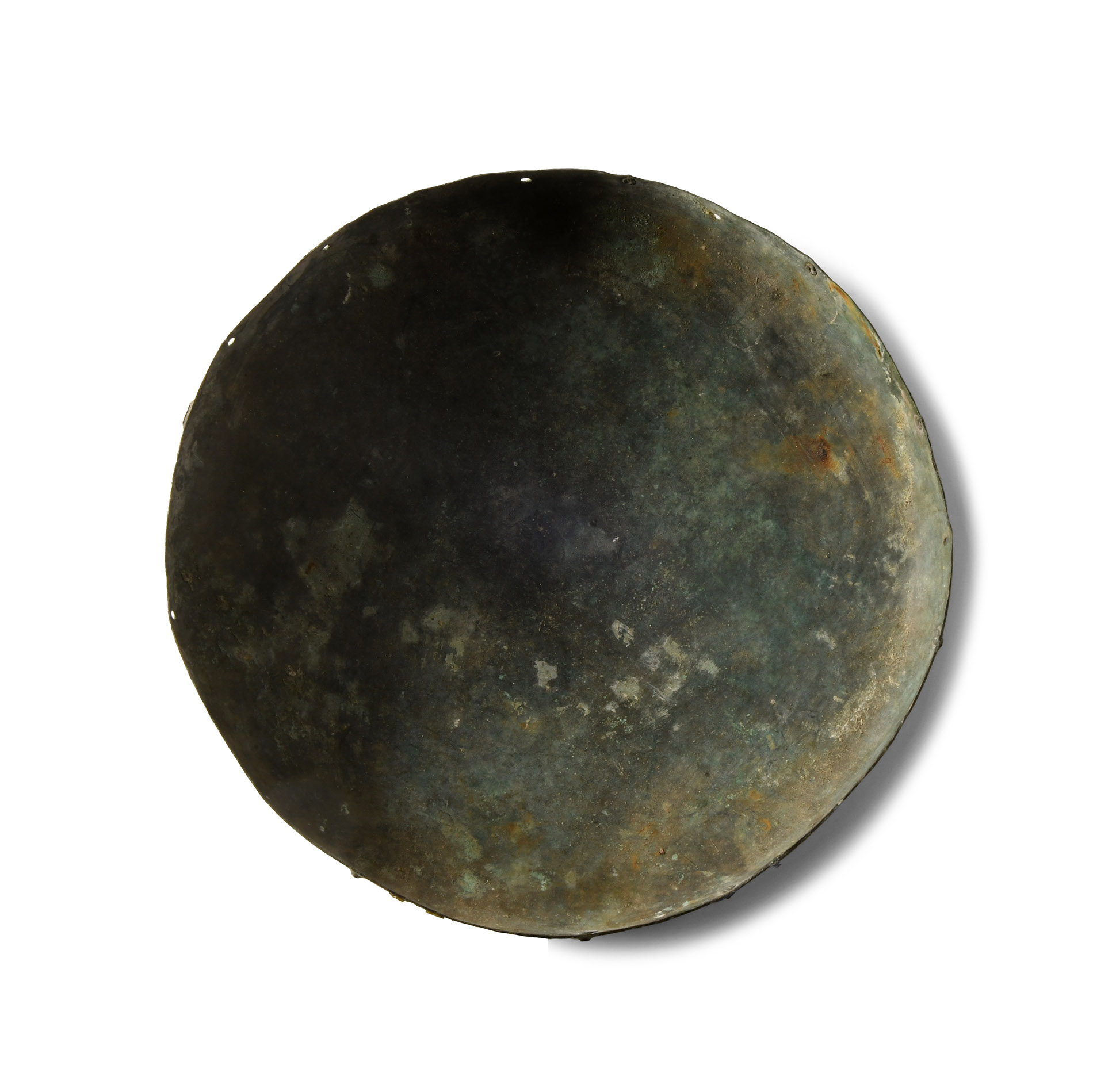 Large Roman Bronze Scales Pan