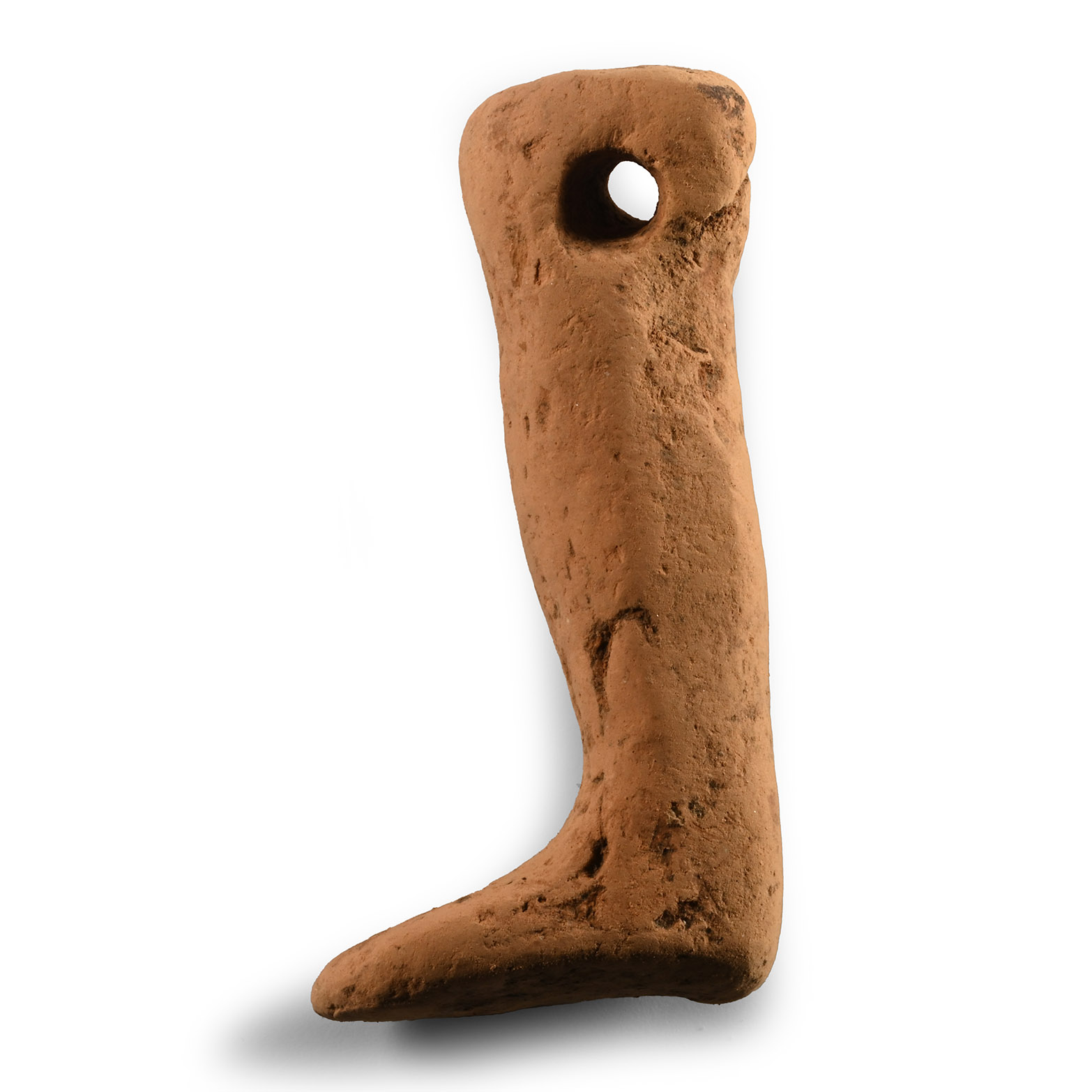 Etruscan Terracotta Votive Leg