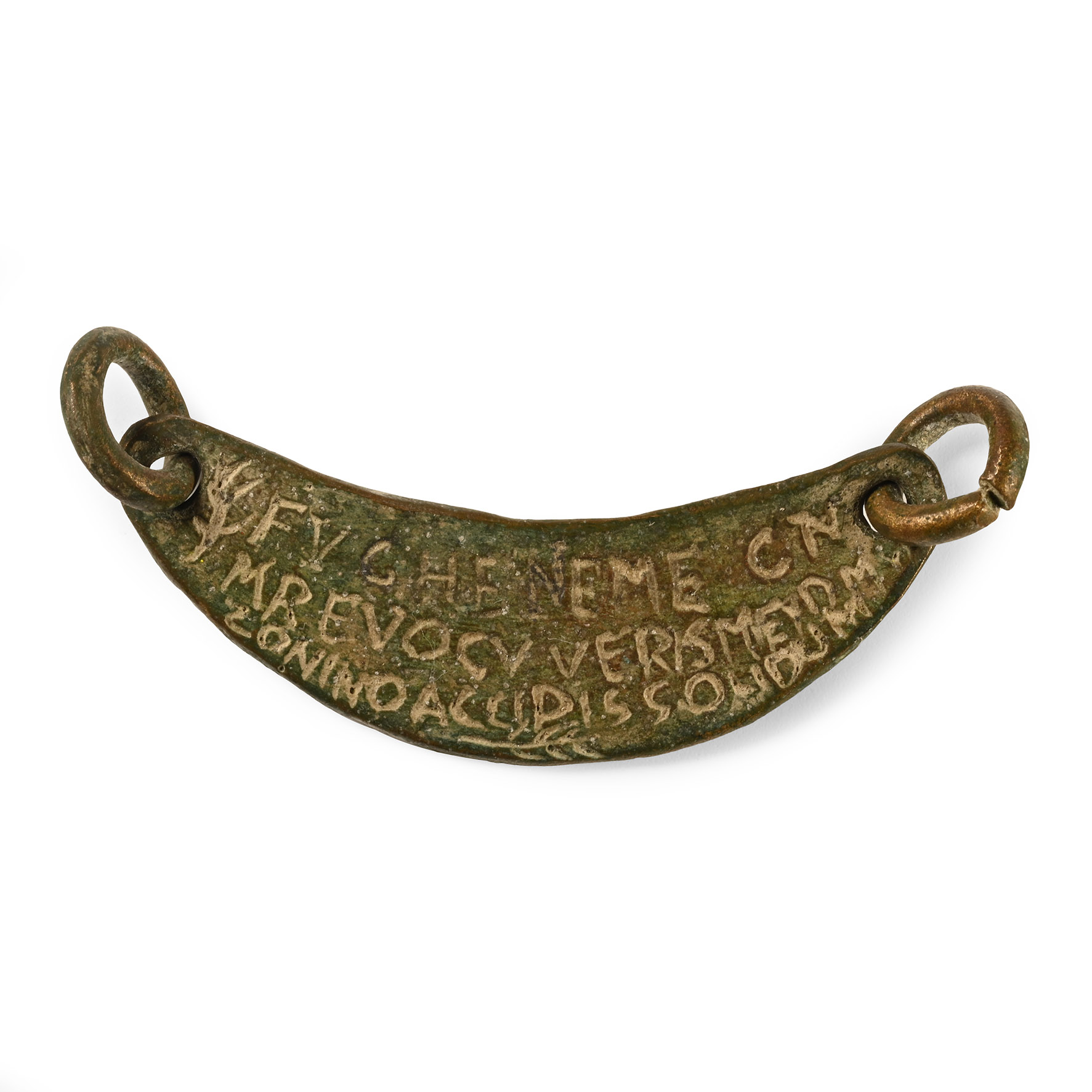 Roman Style Bronze Dedicatory Plaque