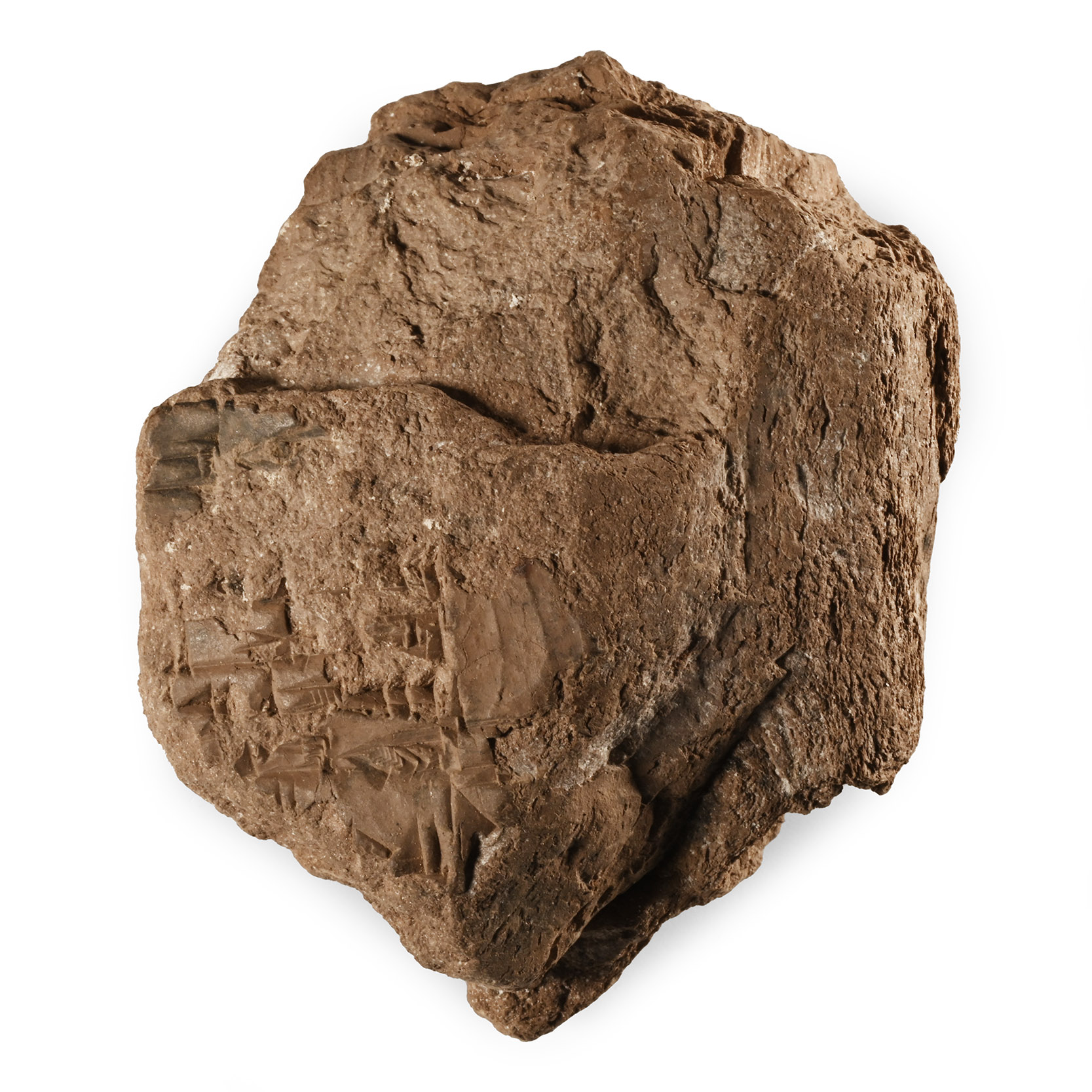 Ur III Terracotta Cuneiform Tablet Fragment