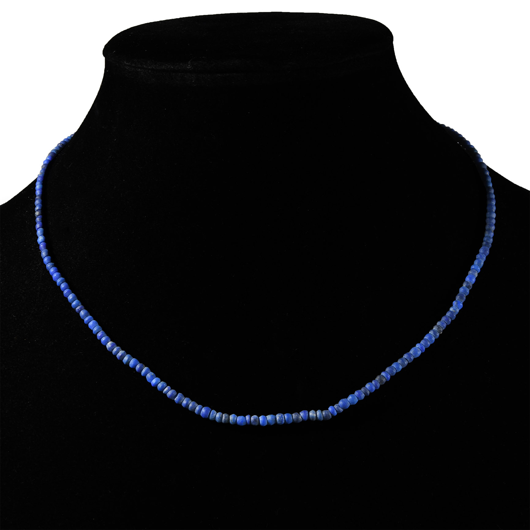 Bactrian Style Lapis Lazuli Bead Necklace