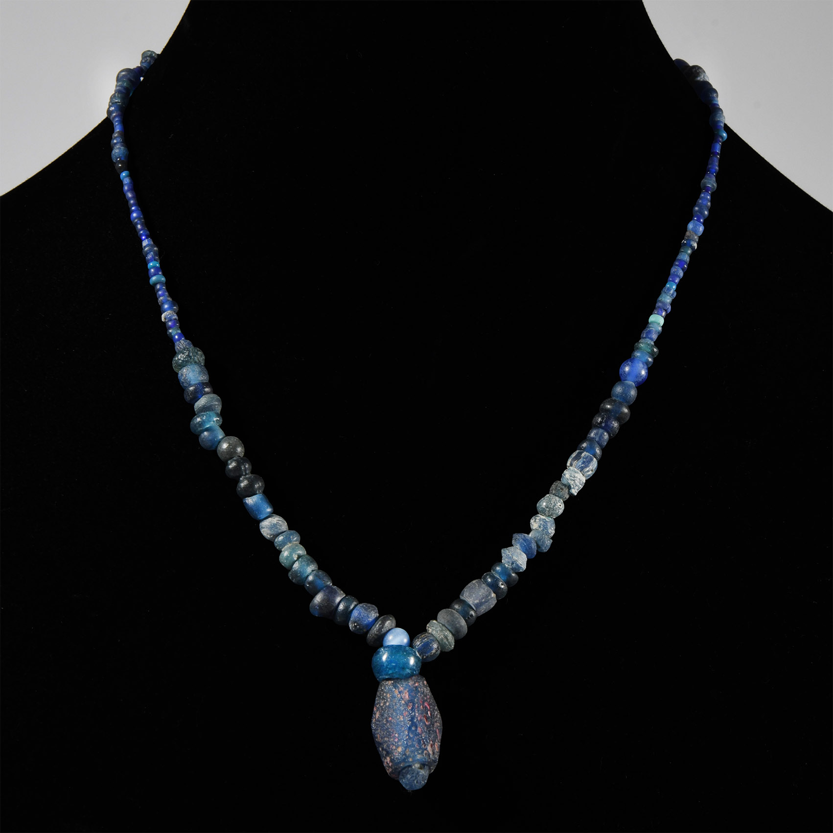Roman and Other Glass Bead Necklace