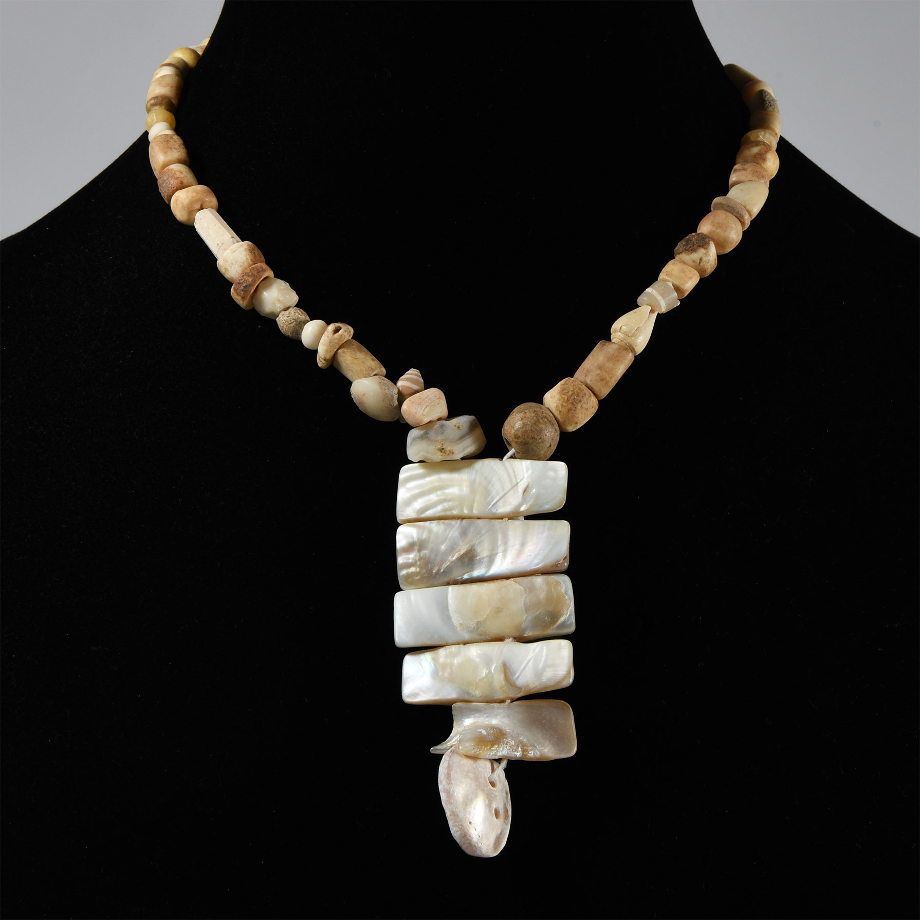 Western Asiatic Mixed Stone Bead Necklace