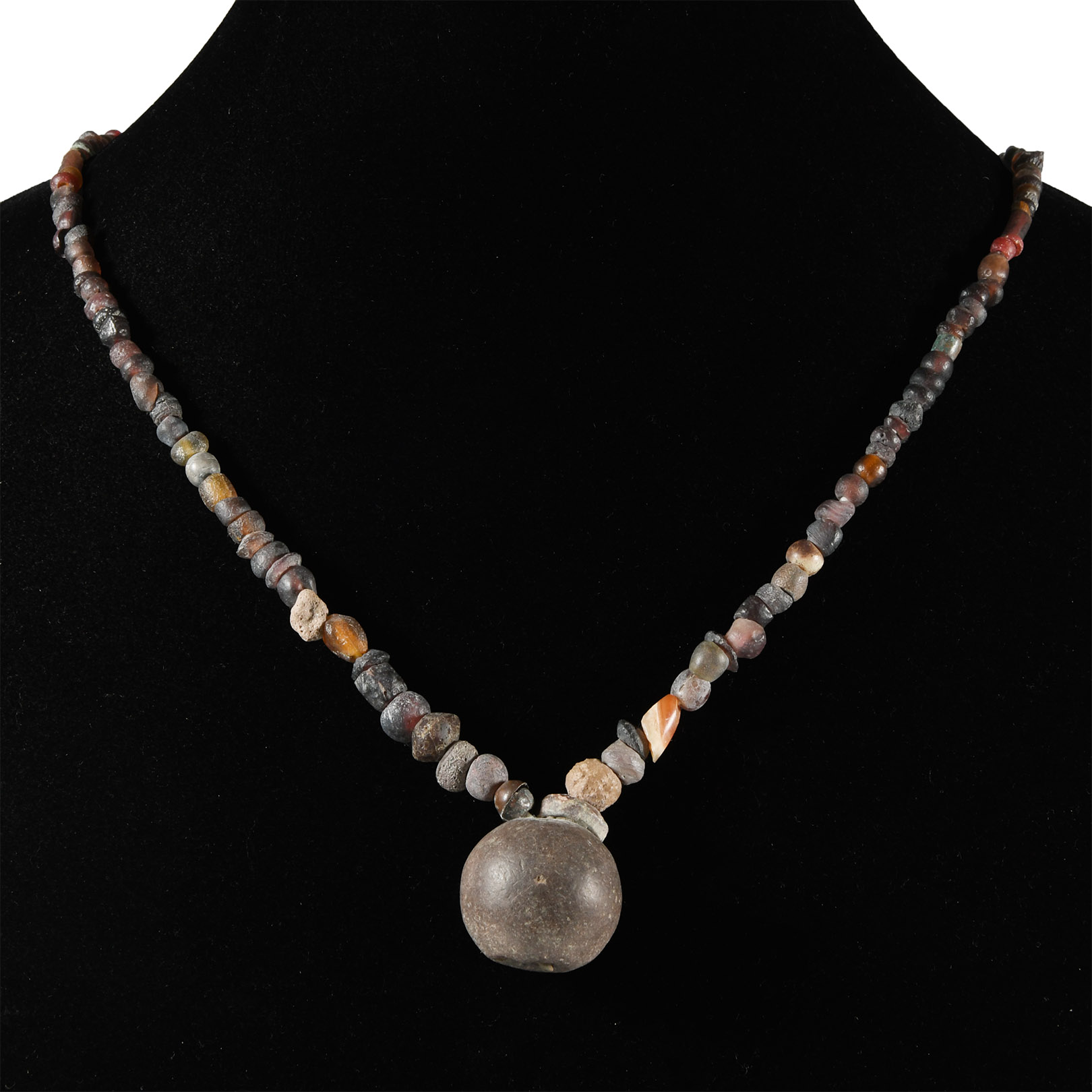 Western Asiatic Mixed Bead Necklace
