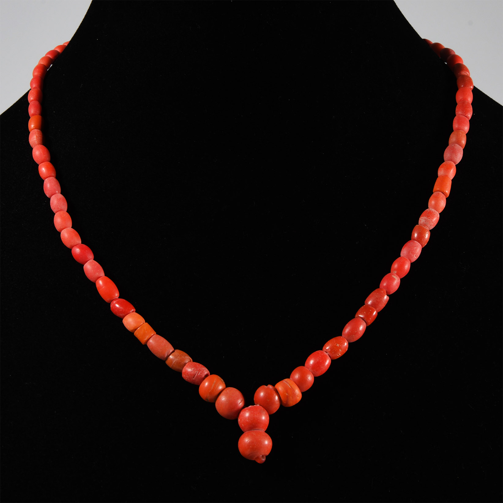 Western Asiatic Mixed Glass Bead Necklace
