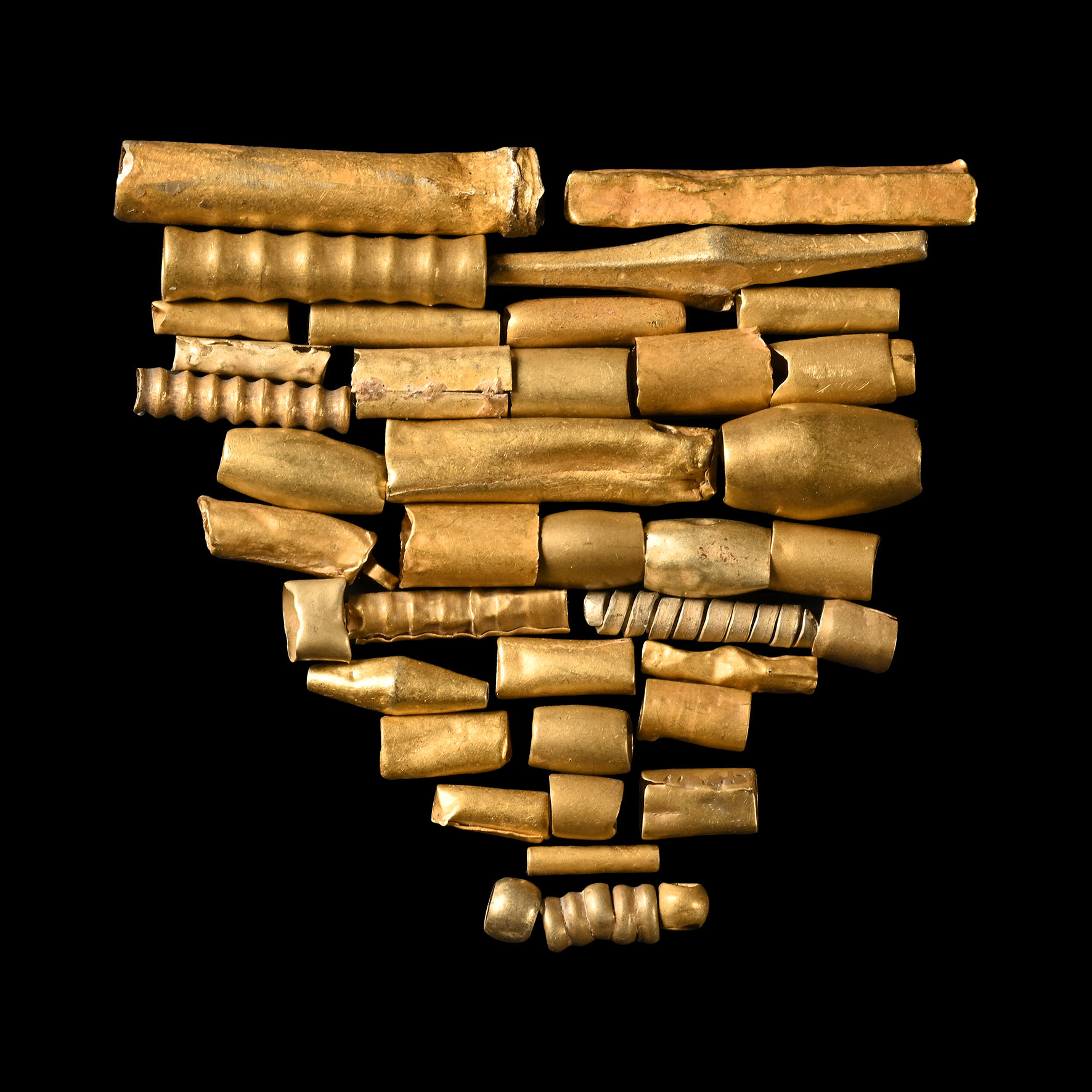 Western Asiatic Gold Bead Collection