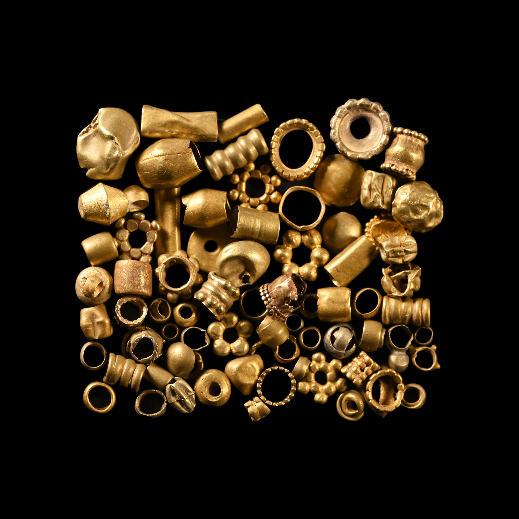 Western Asiatic Gold Bead Collection