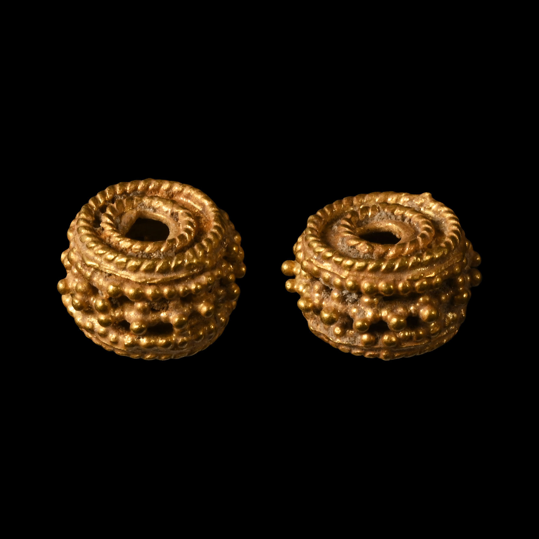 Western Asiatic Granulated Gold Beads