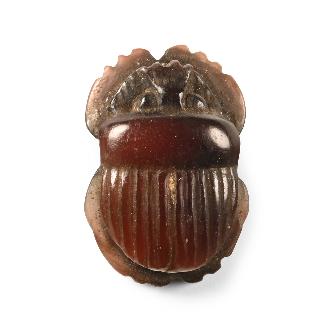 Egyptian Carnelian Heart Scarab