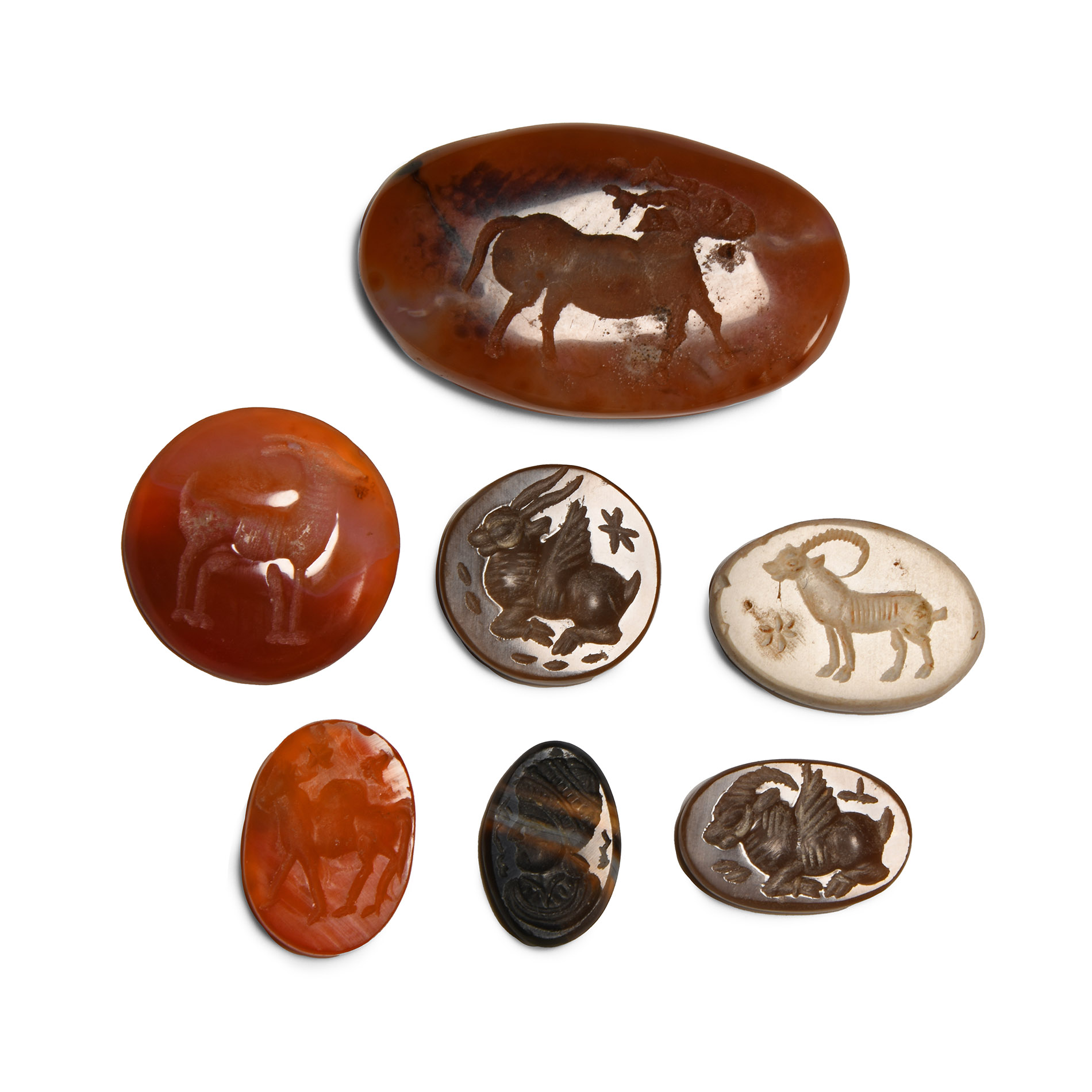 Western Asiatic Style Gemstone Group