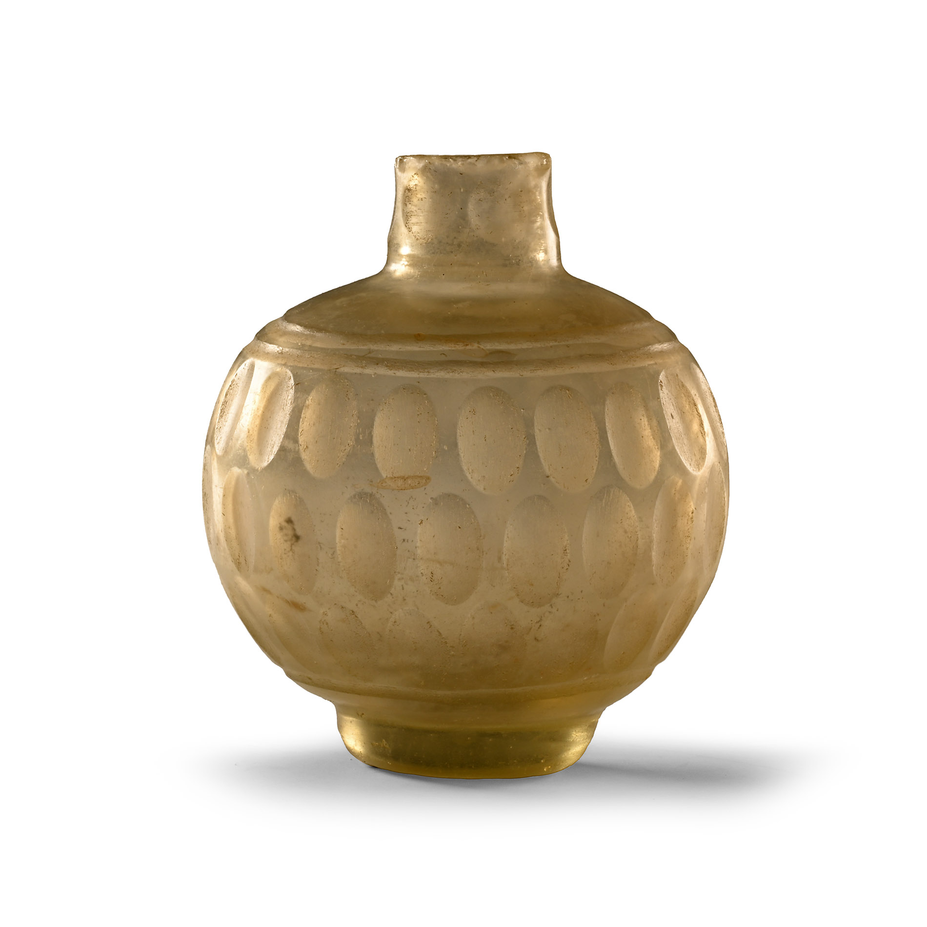 Sassanian Cut Glass Bottle