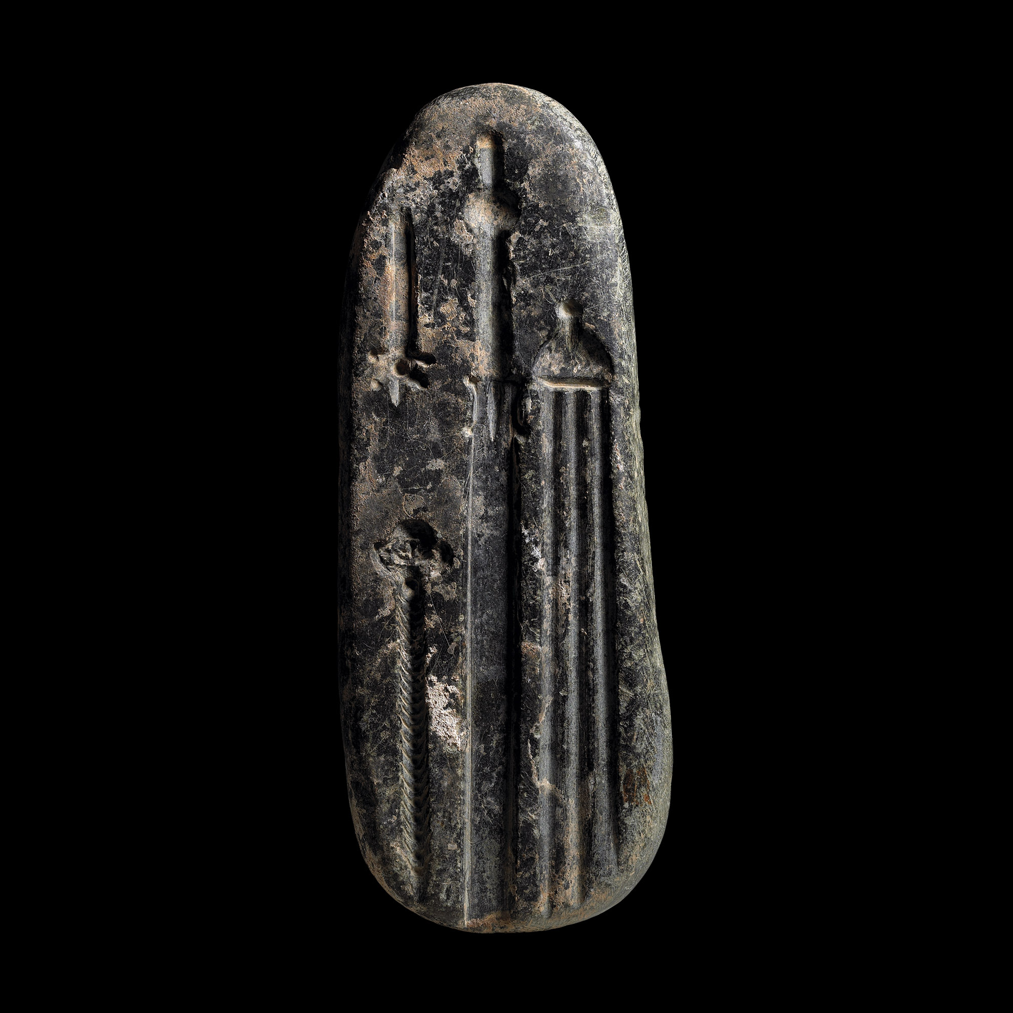 Late Medieval Stone Mould with Phallic Motif