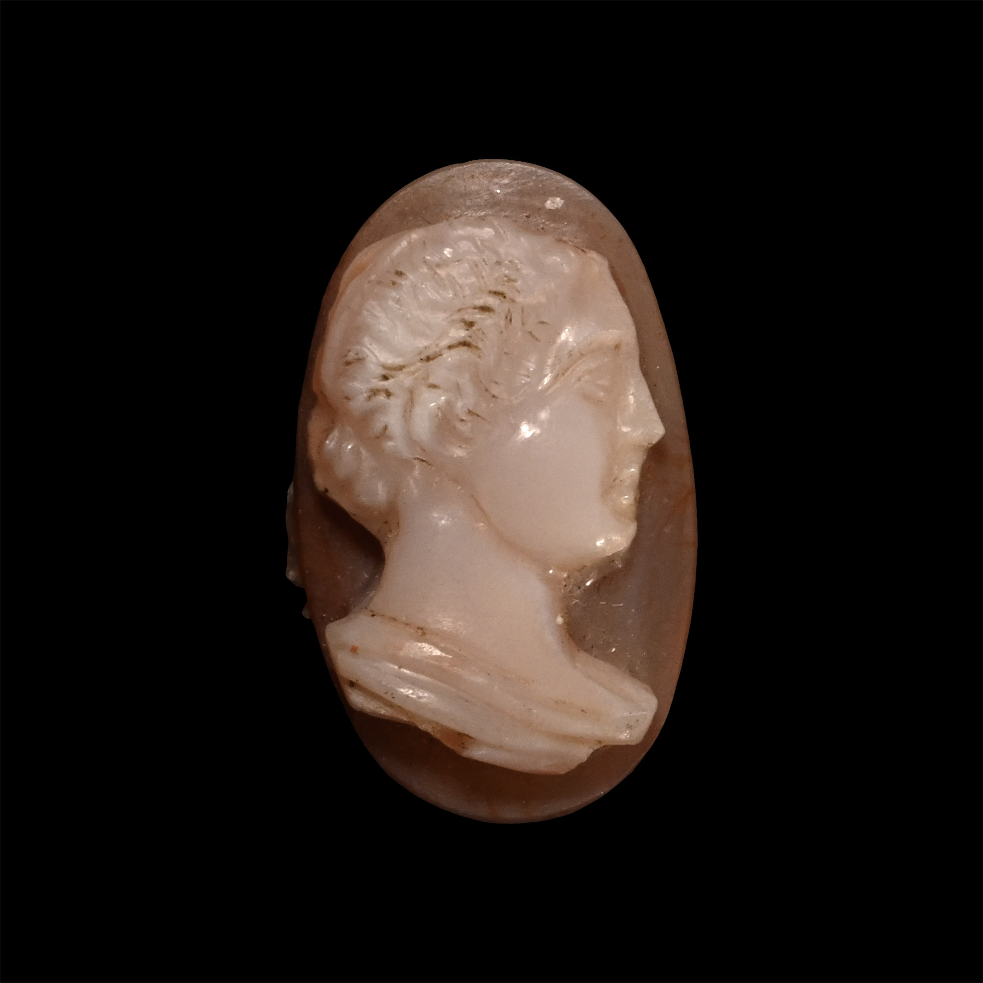 Neoclassical Cameo with Bust