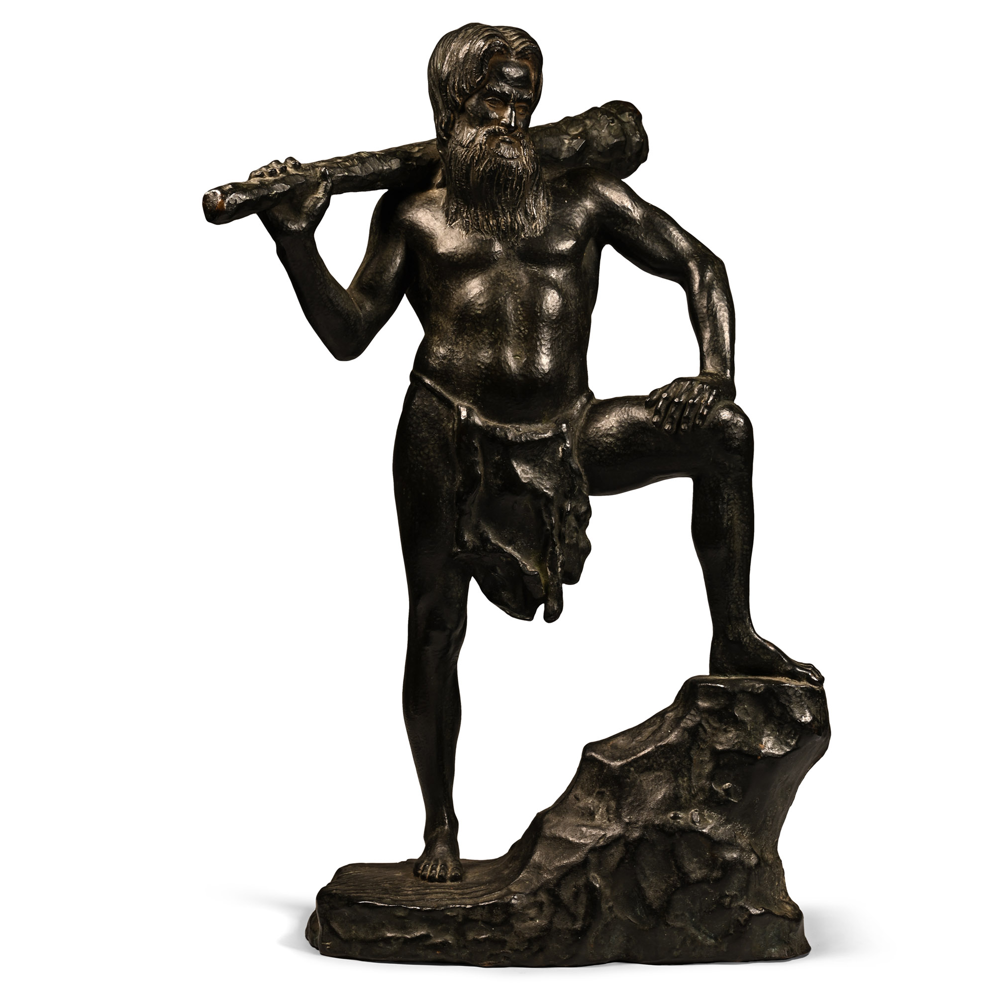Bronze Statue of 'Primitive Man'