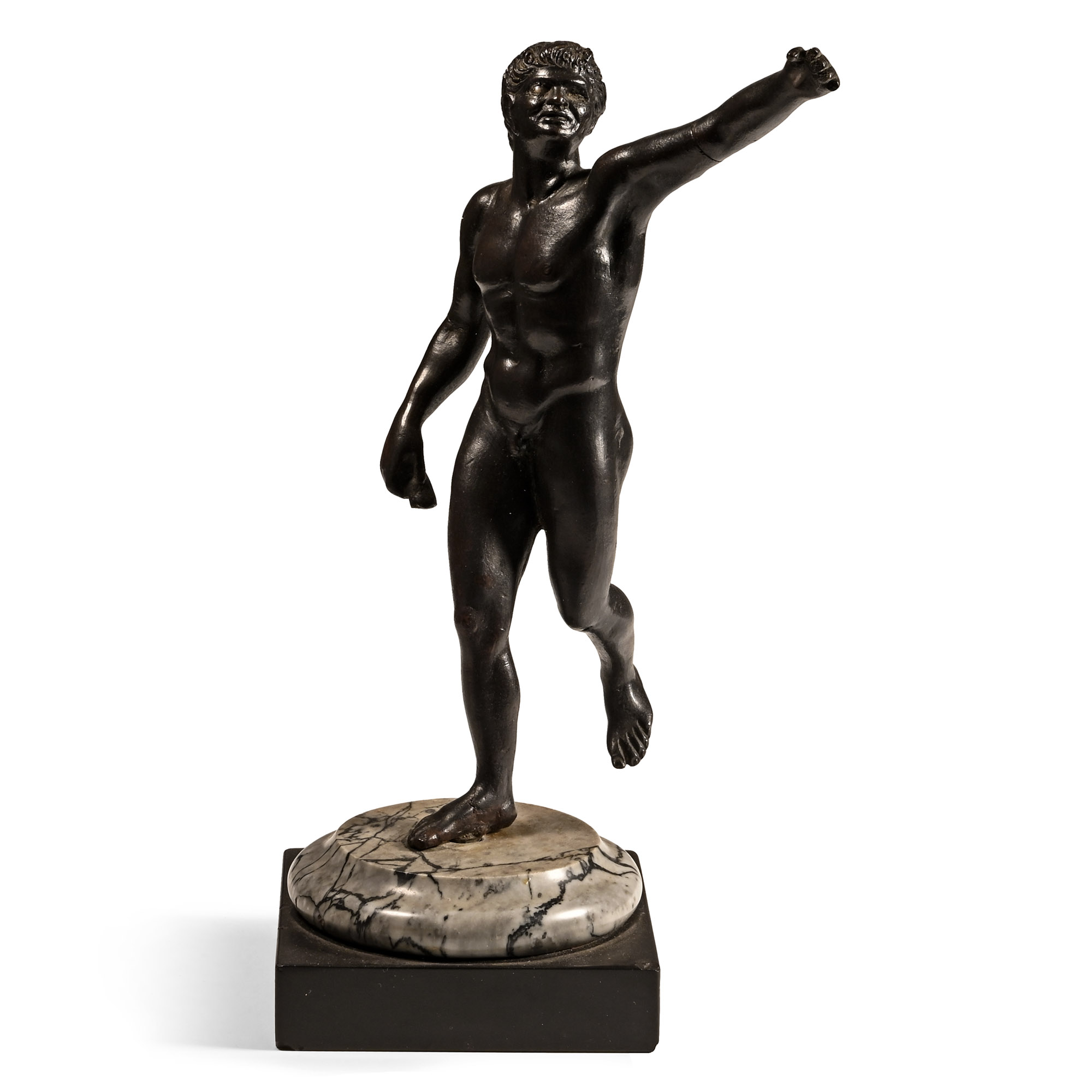 Bronze Statue of an Athlete