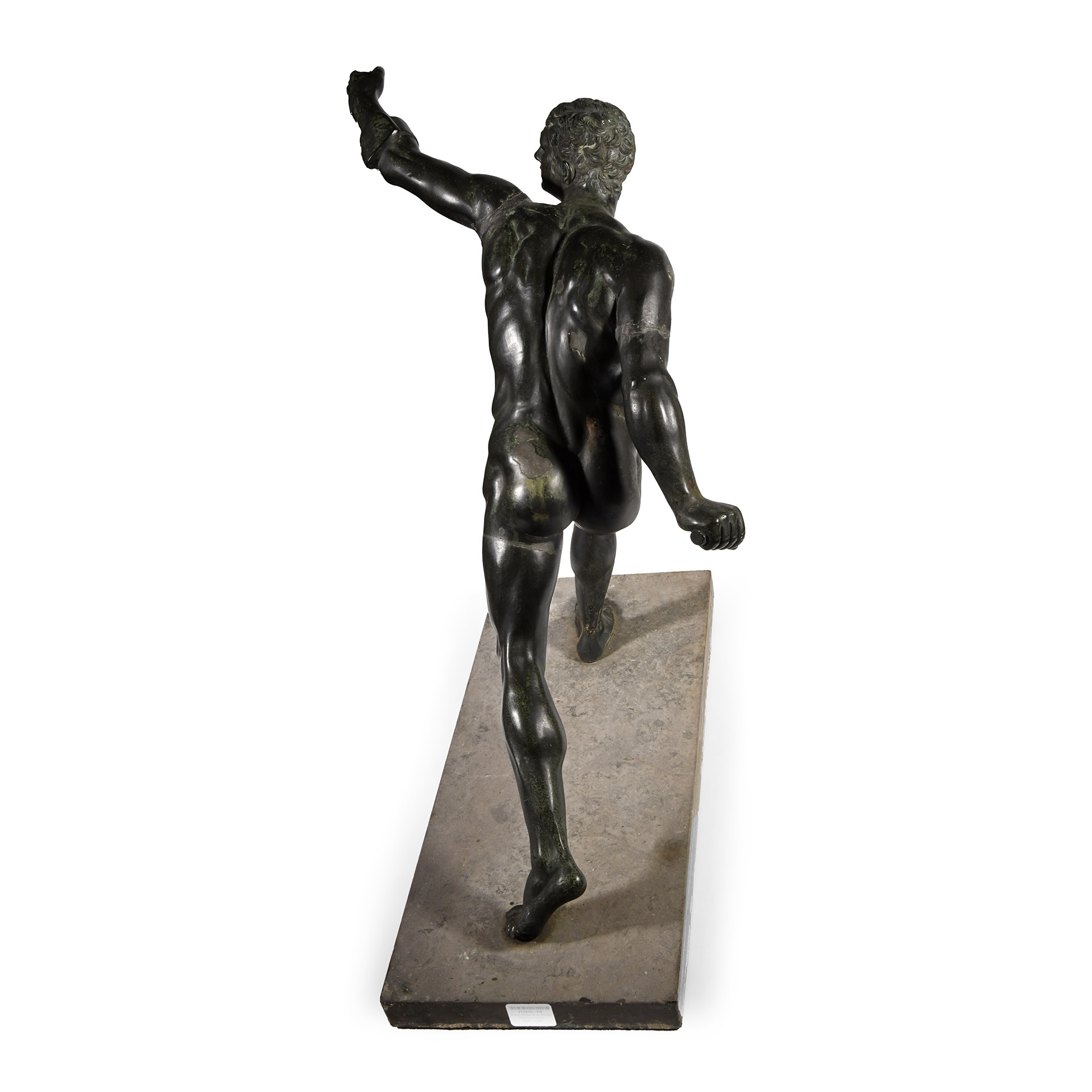 Bronze Statue the Borghese Gladiator