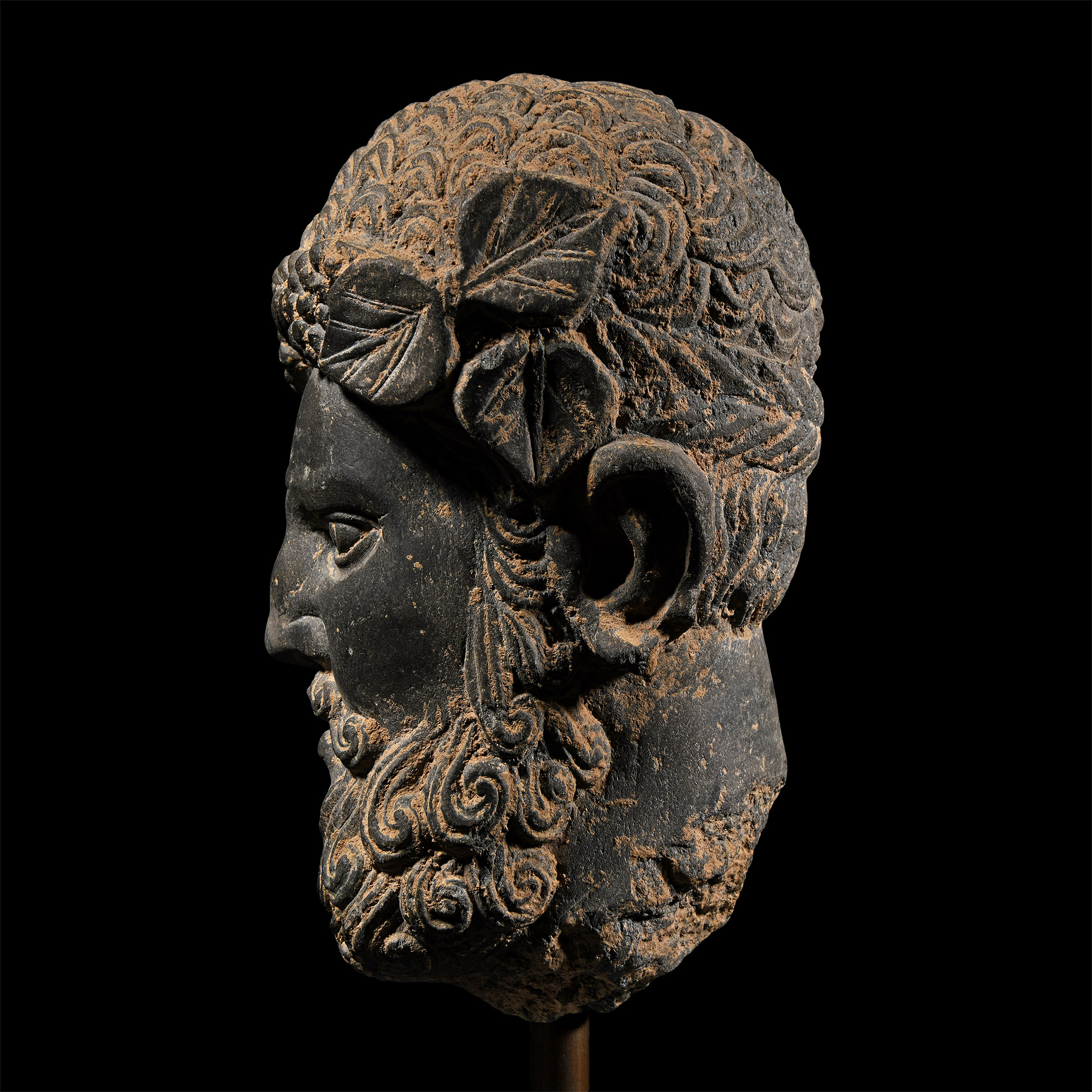 Gandharan Head of Dionysus