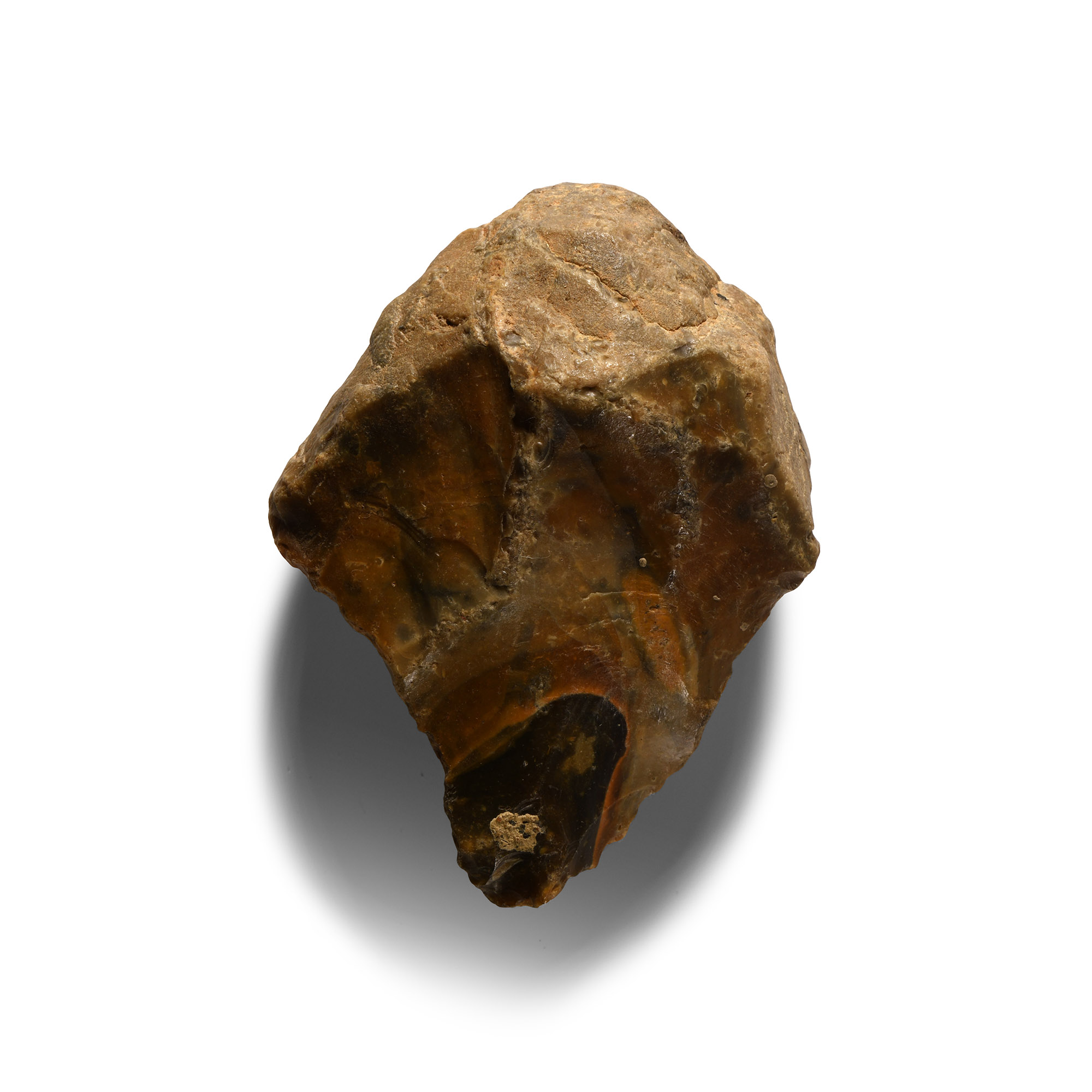 Stone Age Twydall Knapped Flint Proto-Handaxe